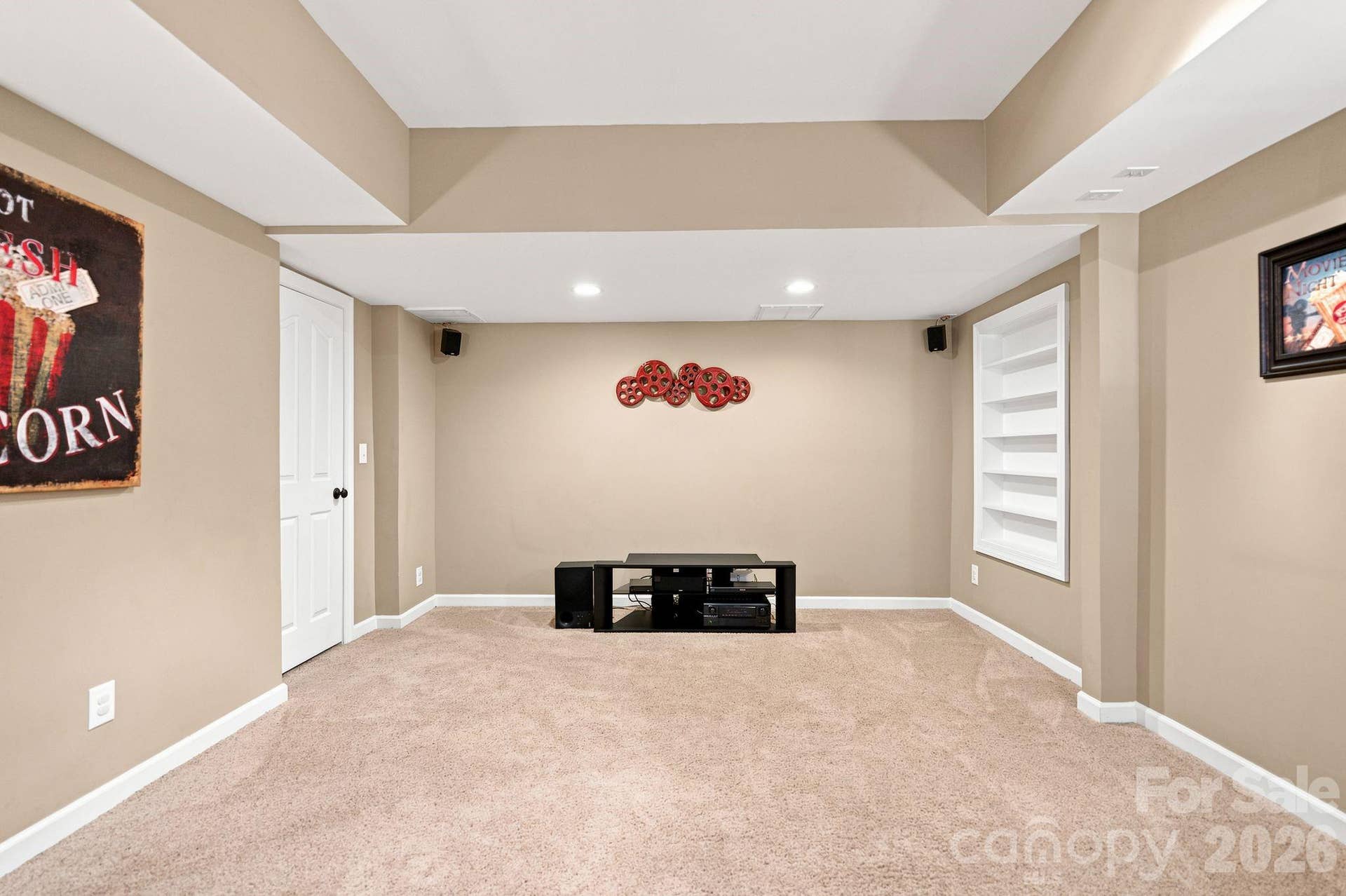 Media Room or Flex Space.