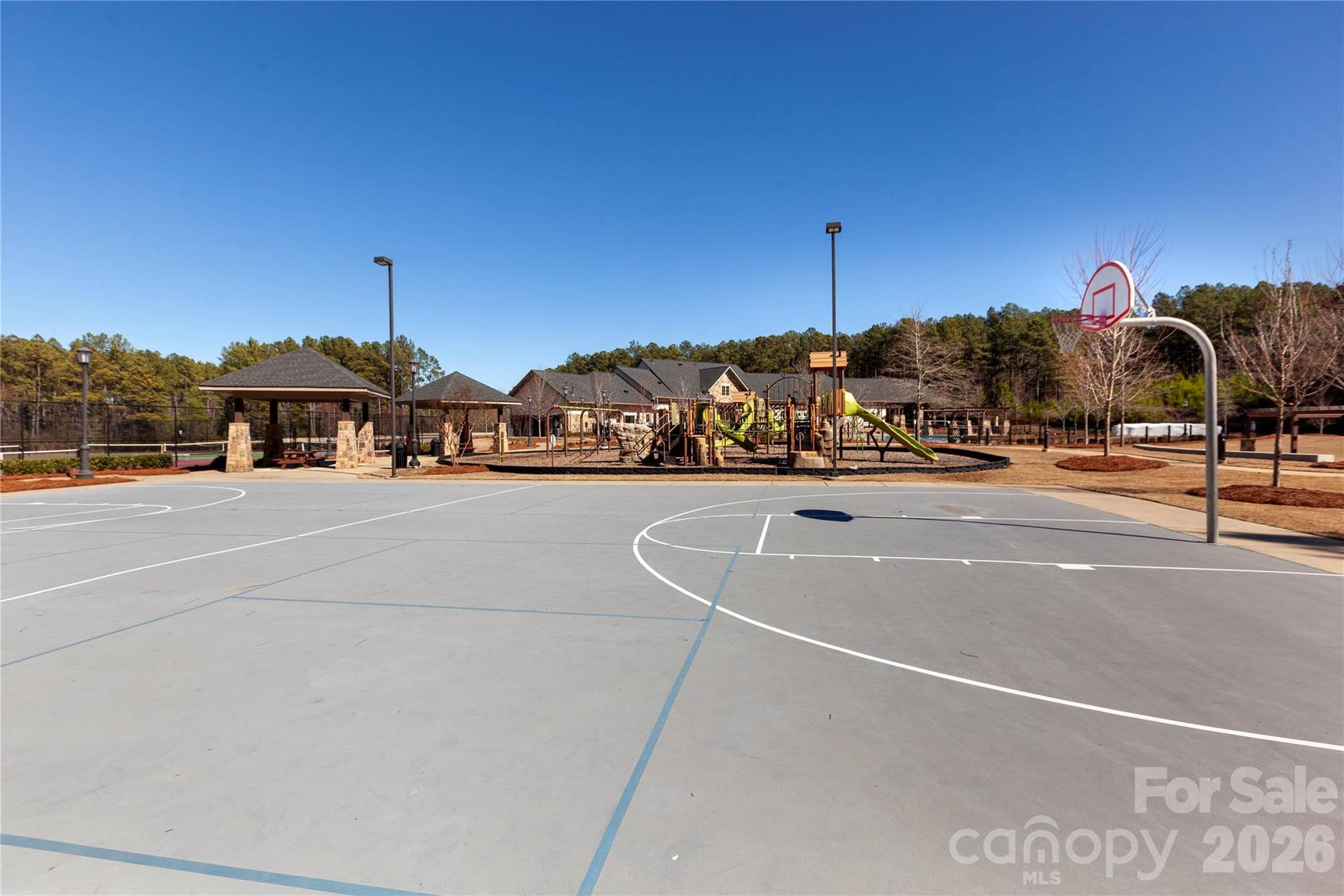 6191 Chimney Bluff Road, Lancaster, SC 29720 Basketball court