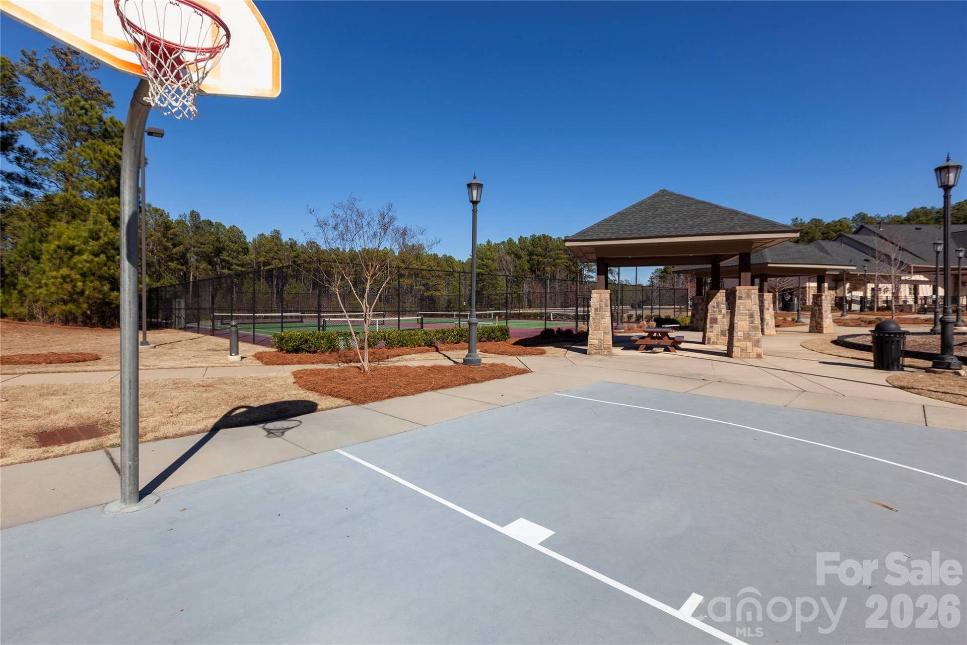 6191 Chimney Bluff Road, Lancaster, SC 29720 Basketball court