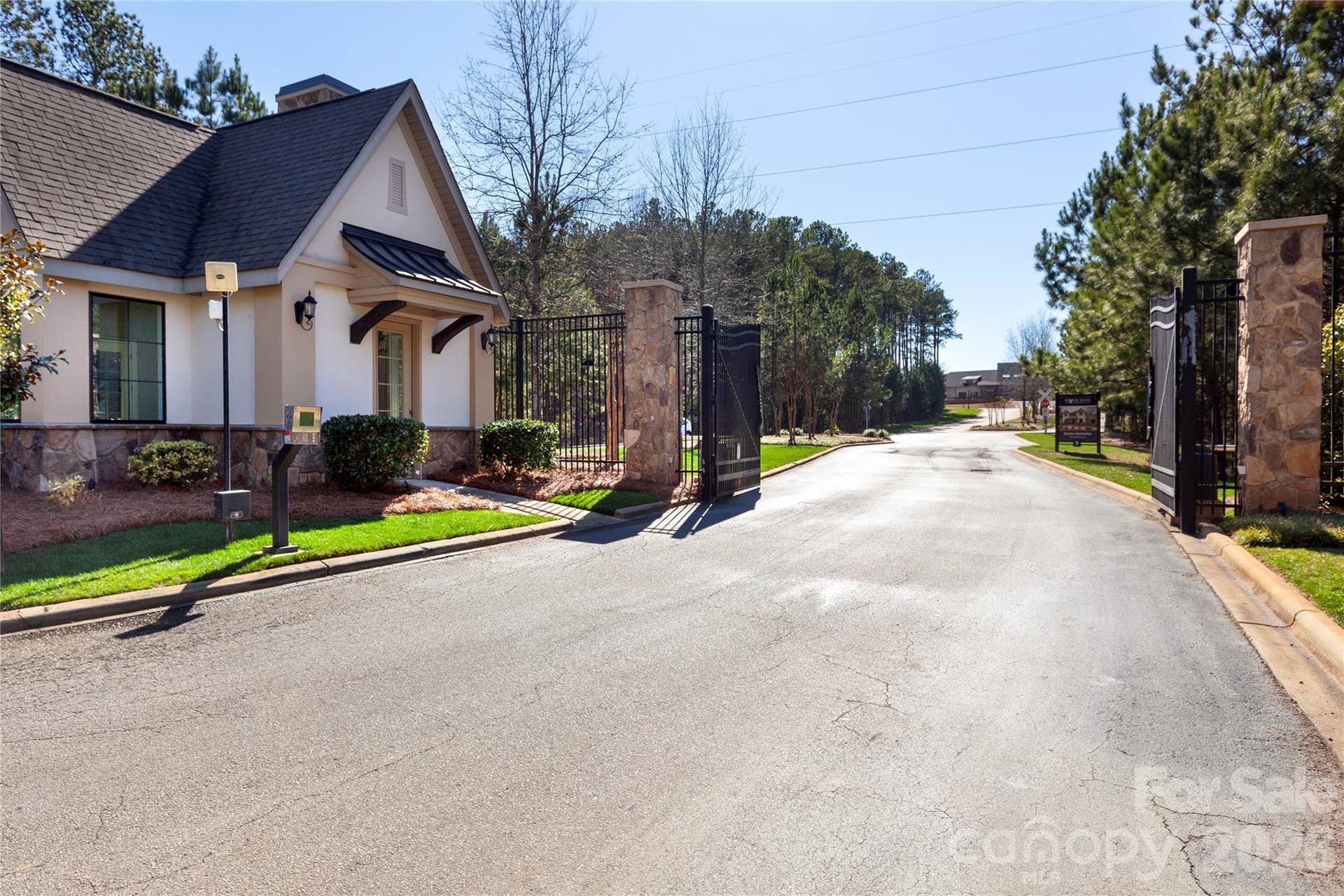 6191 Chimney Bluff Road, Lancaster, SC 29720 Entrance to Riverchase Estates