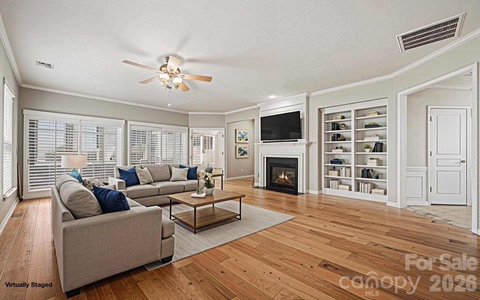 57106 Nightingale Way, Indian Land, SC 29707 Great Room - Virtually Staged