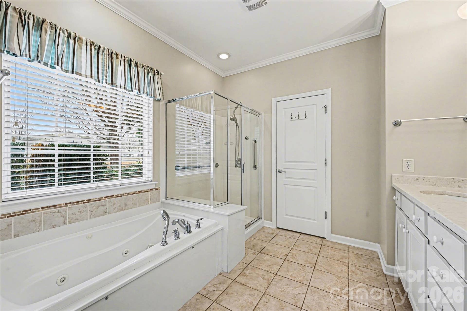 57106 Nightingale Way, Indian Land, SC 29707 Primary bath has a jetted tub and separate shower.