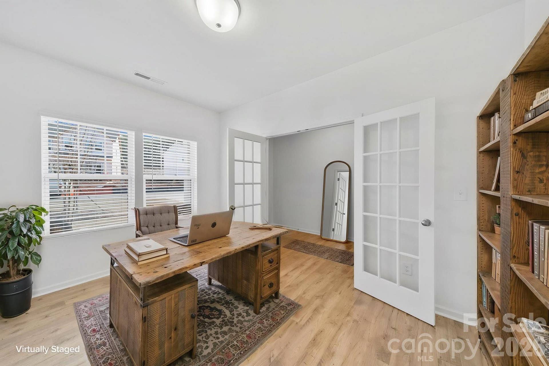 Main Level Office Virtually Staged