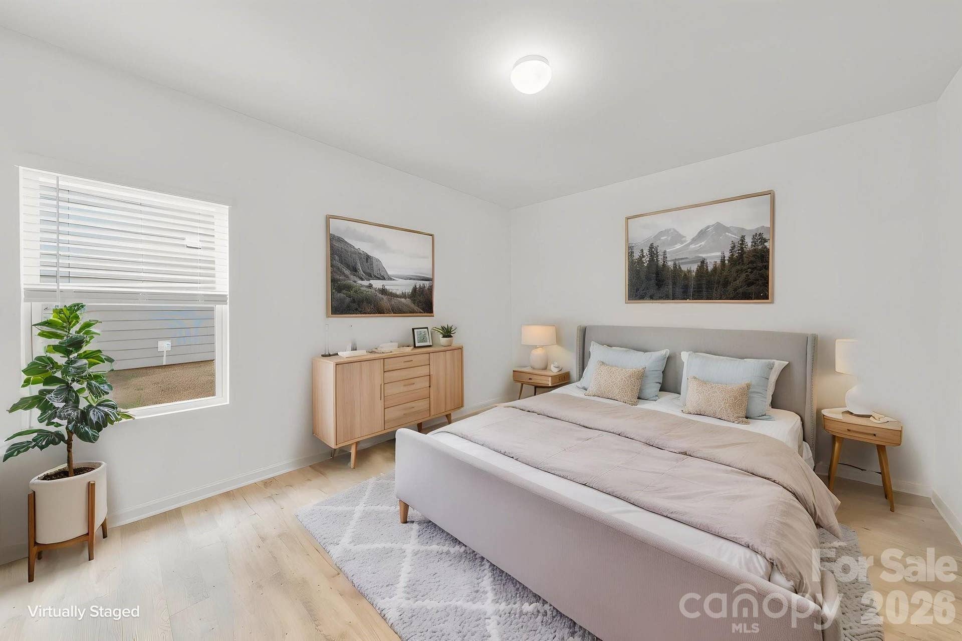 Guest Bedroom Virtually Staged