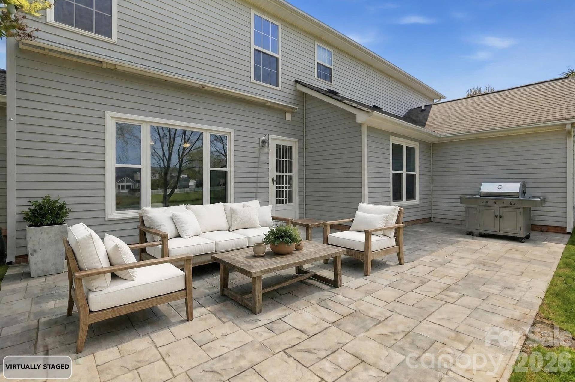 1009 Onotoa Drive, Indian Trail, NC 28079 Extended stamped concrete patio