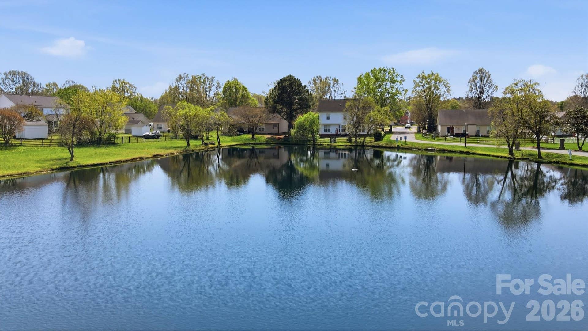 1009 Onotoa Drive, Indian Trail, NC 28079 Community pond at the pool