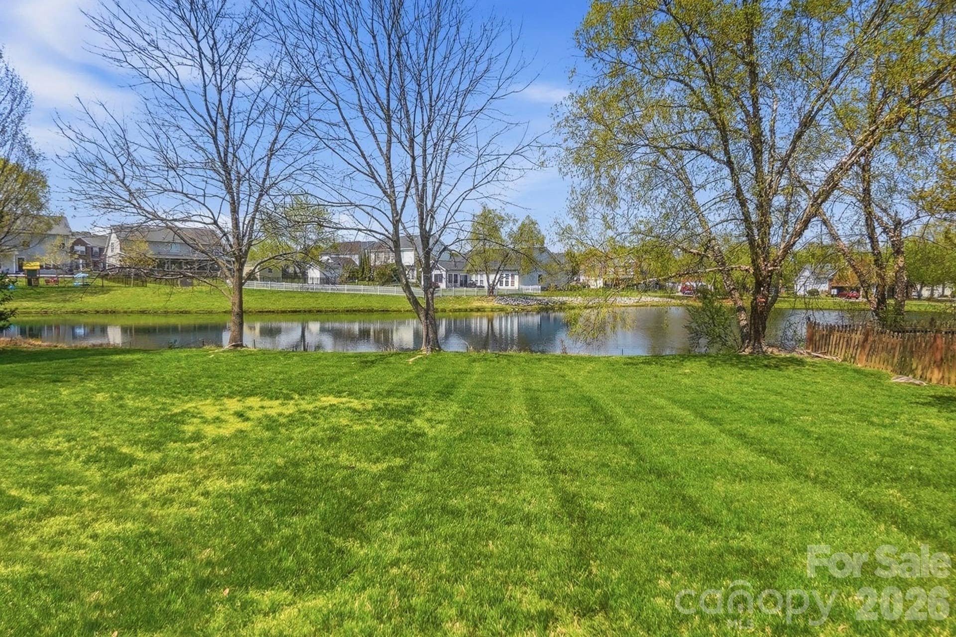 1009 Onotoa Drive, Indian Trail, NC 28079 Backyard Lawn