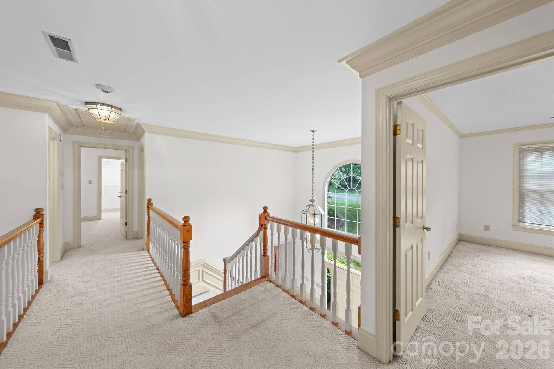 5215 Silchester Lane, Charlotte, NC 28215 Catwalk overlooking the foyer and great room