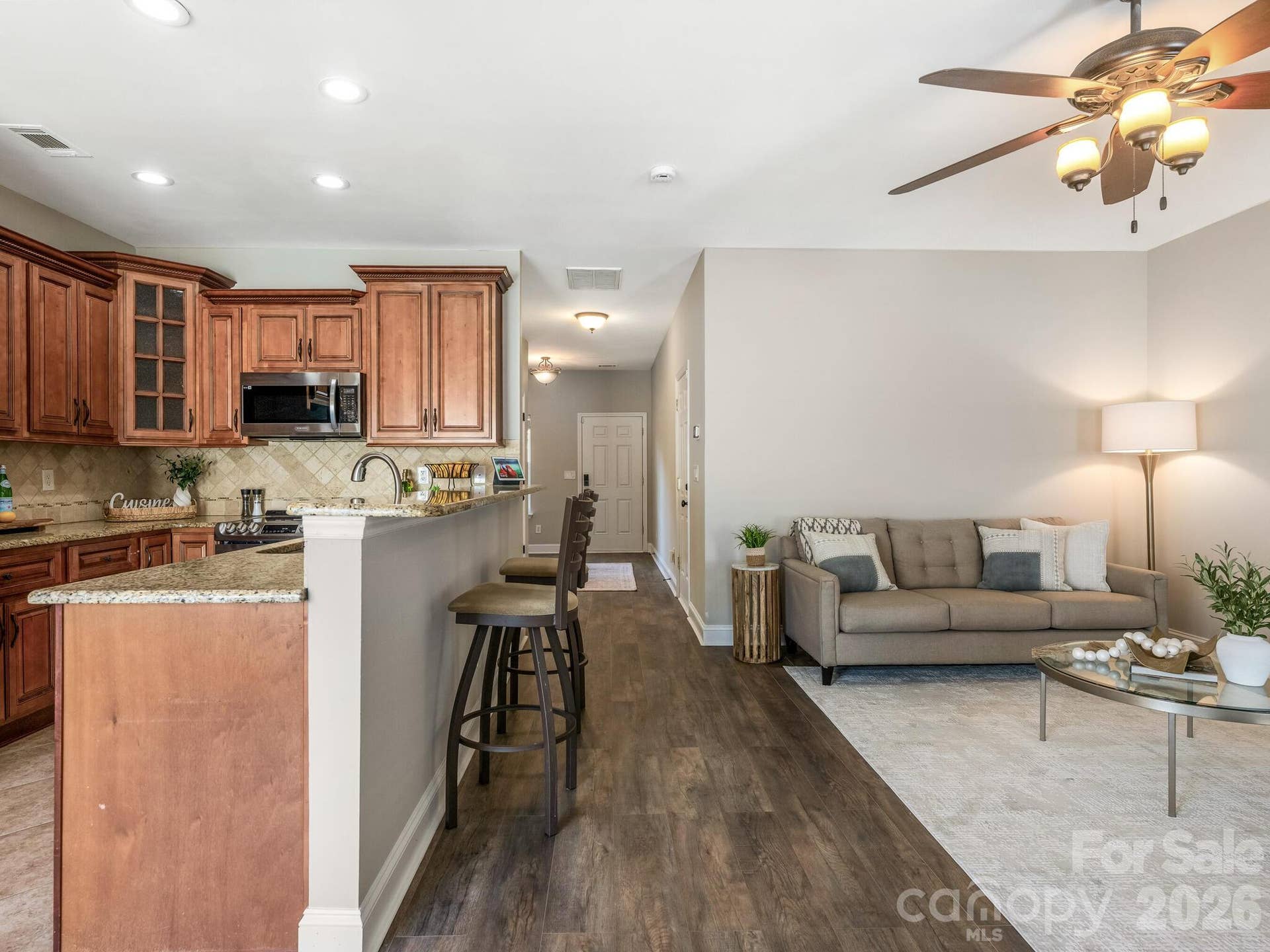 Living Room & Kitchen