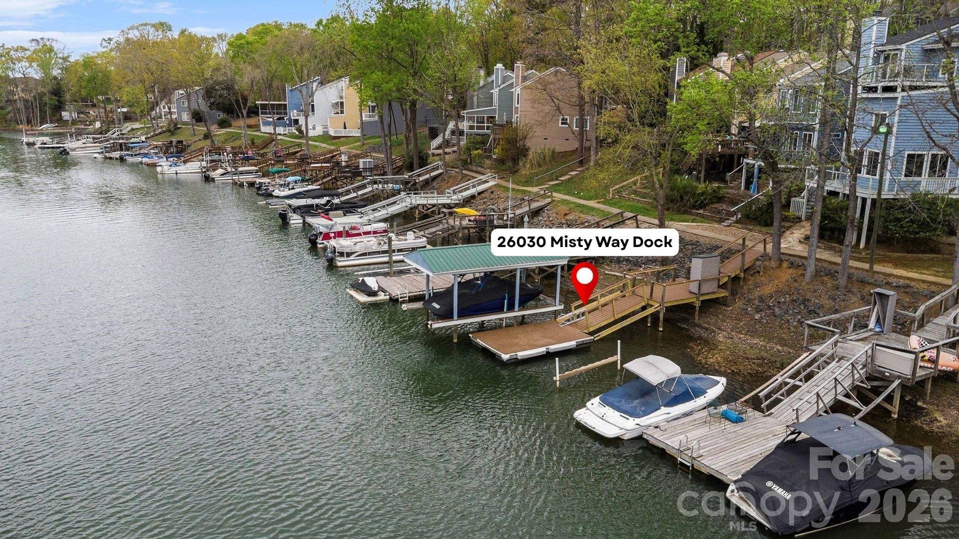 26030 Misty Way Drive, Tega Cay, SC 29708 Deeded boat slip with ramp, completed updated with Trex!