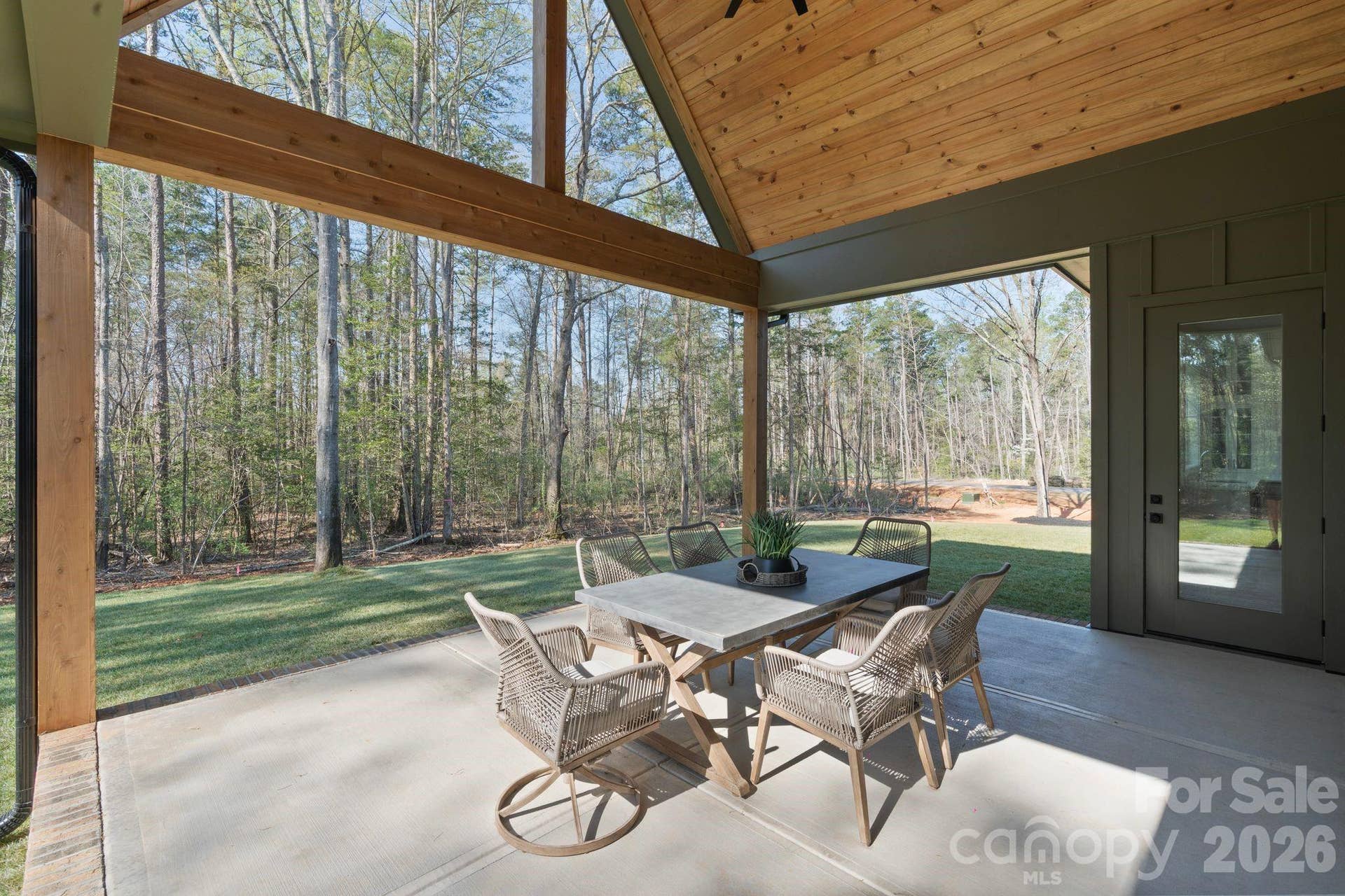 Rear Covered Porch
