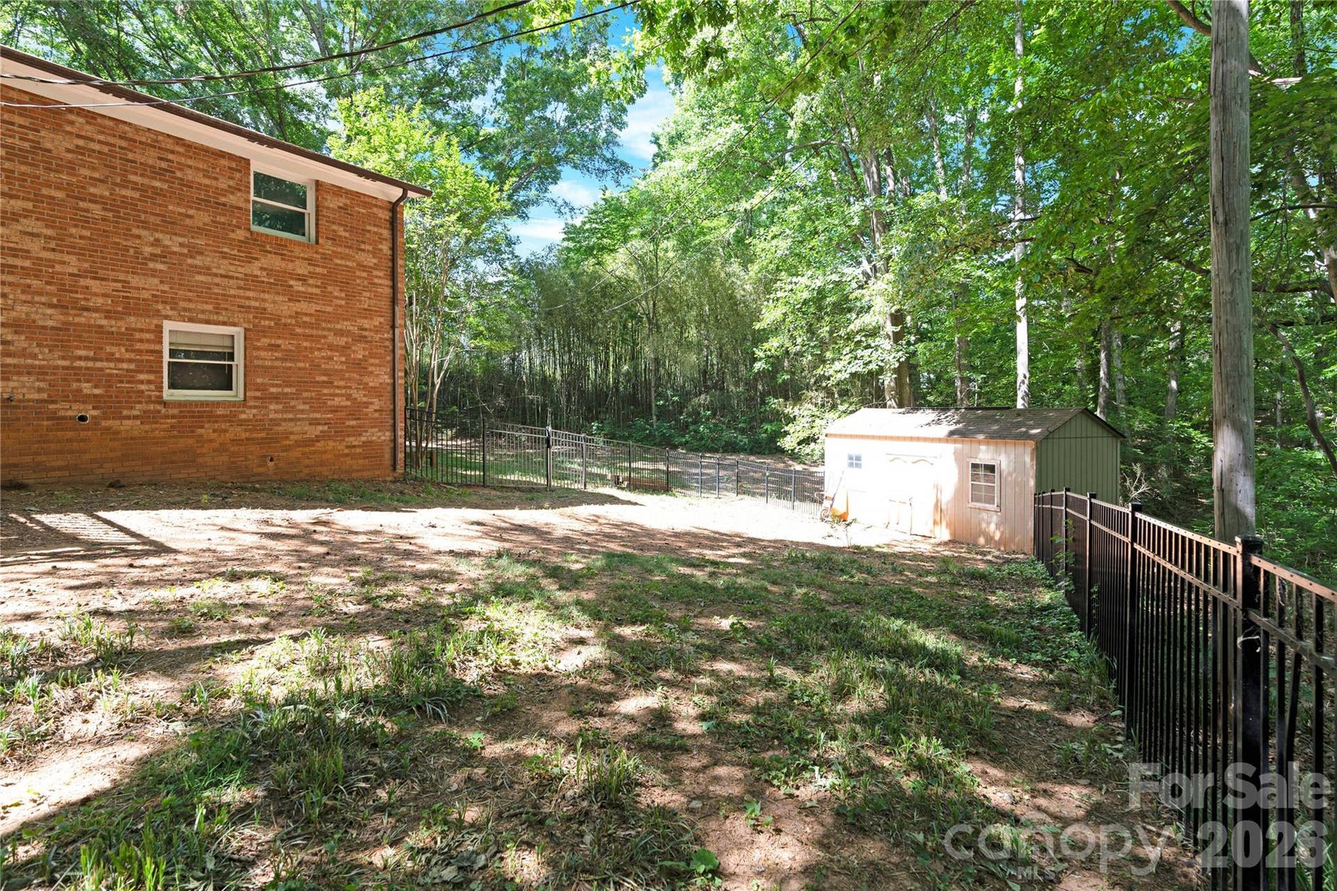 Rear yard