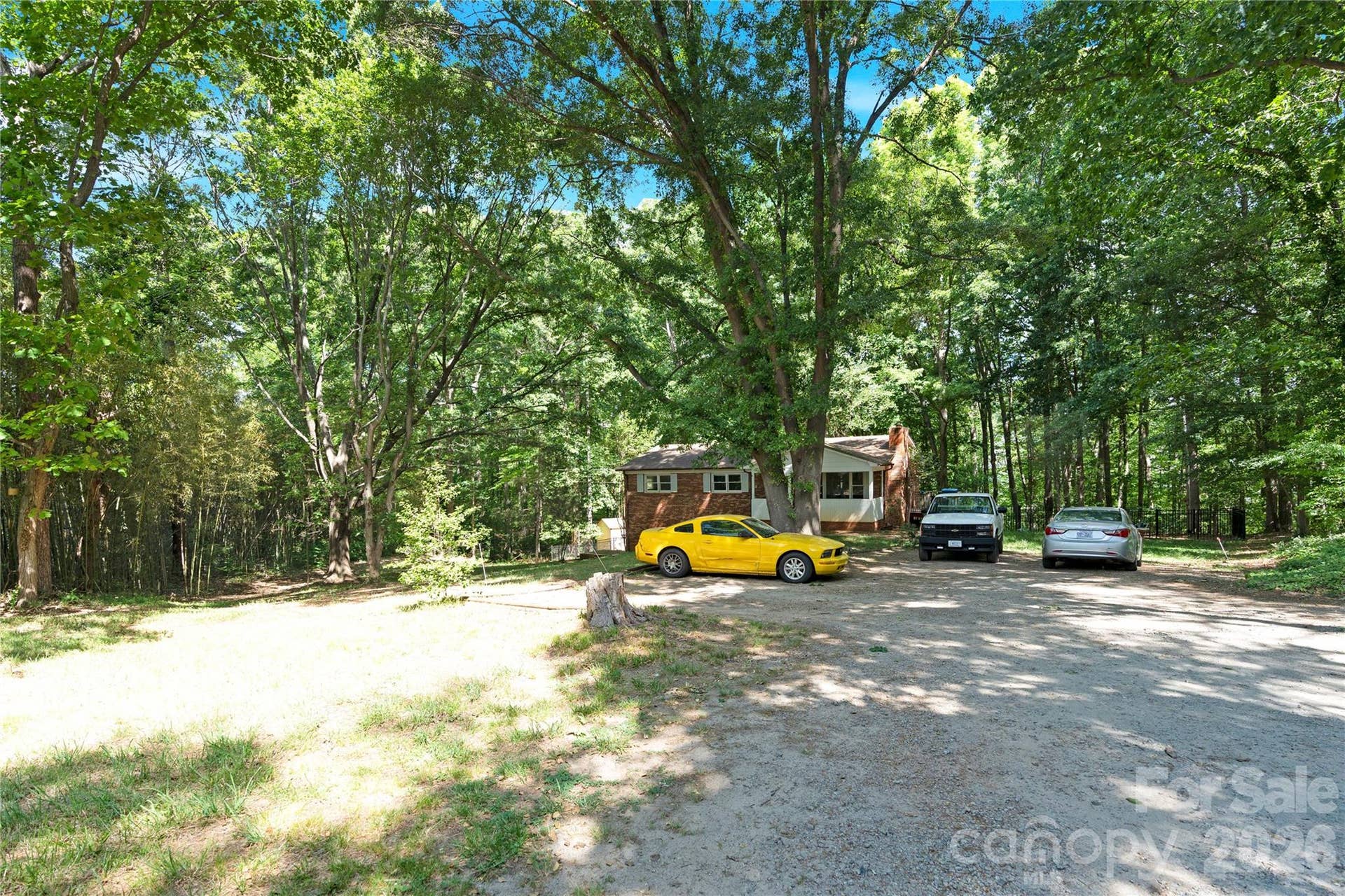 Front yard area.