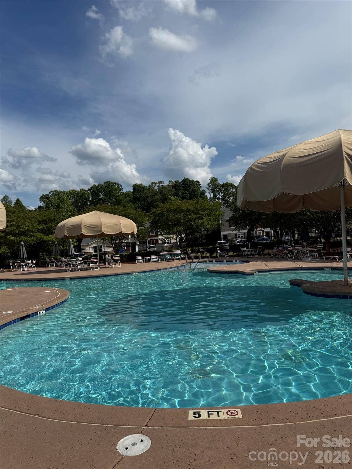 Resort like pool