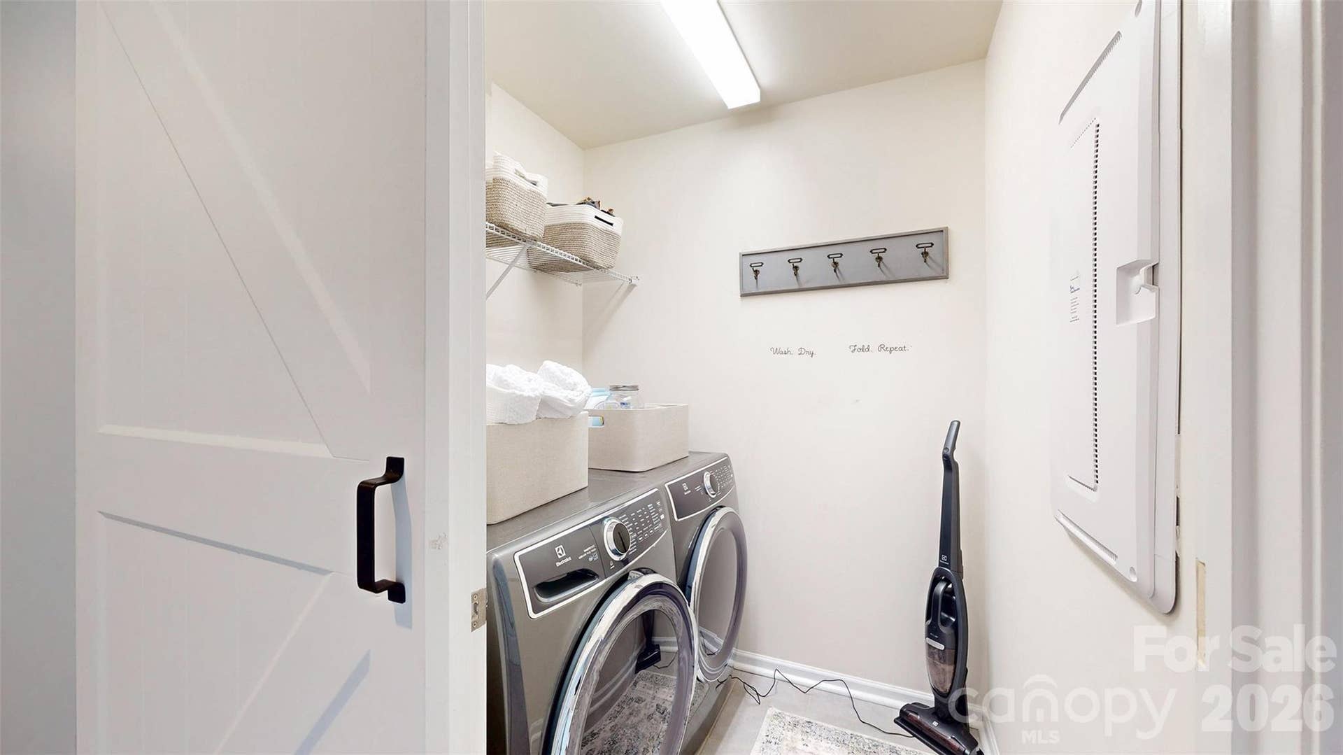 Upstairs laundry