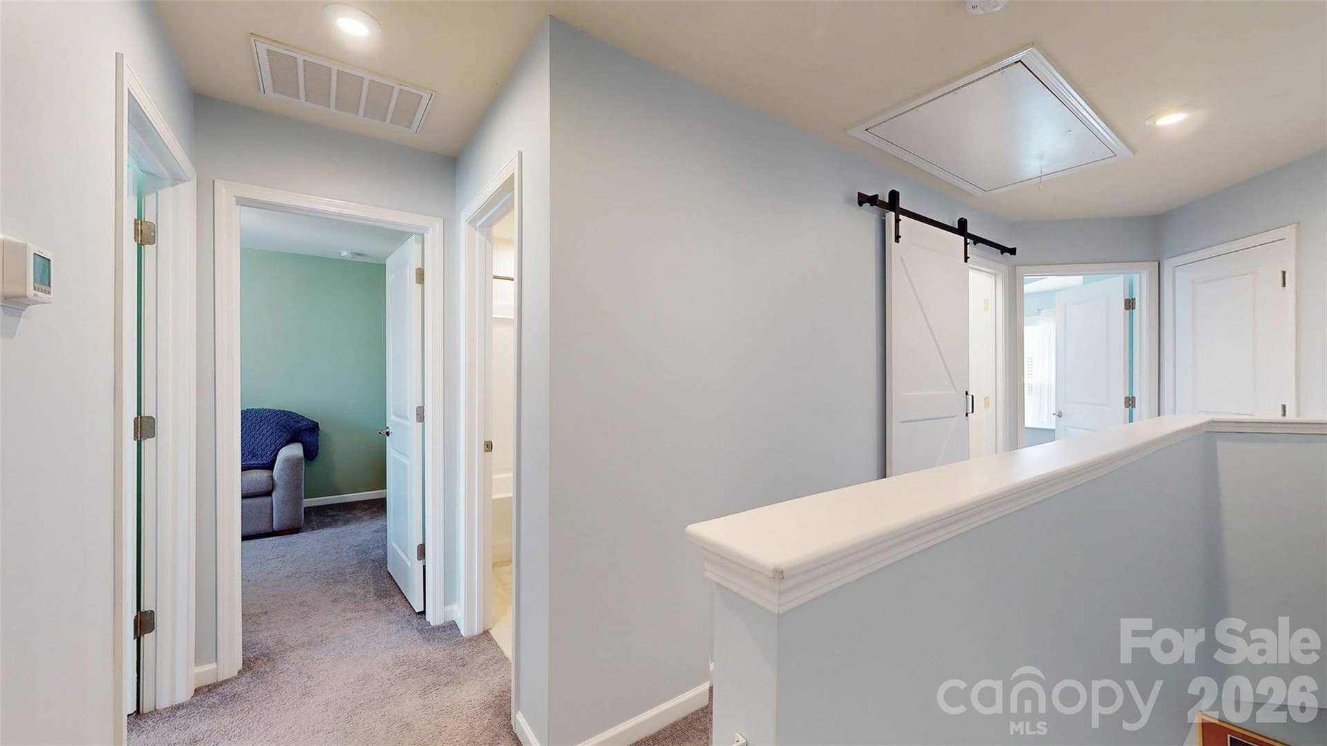 Second level hallway