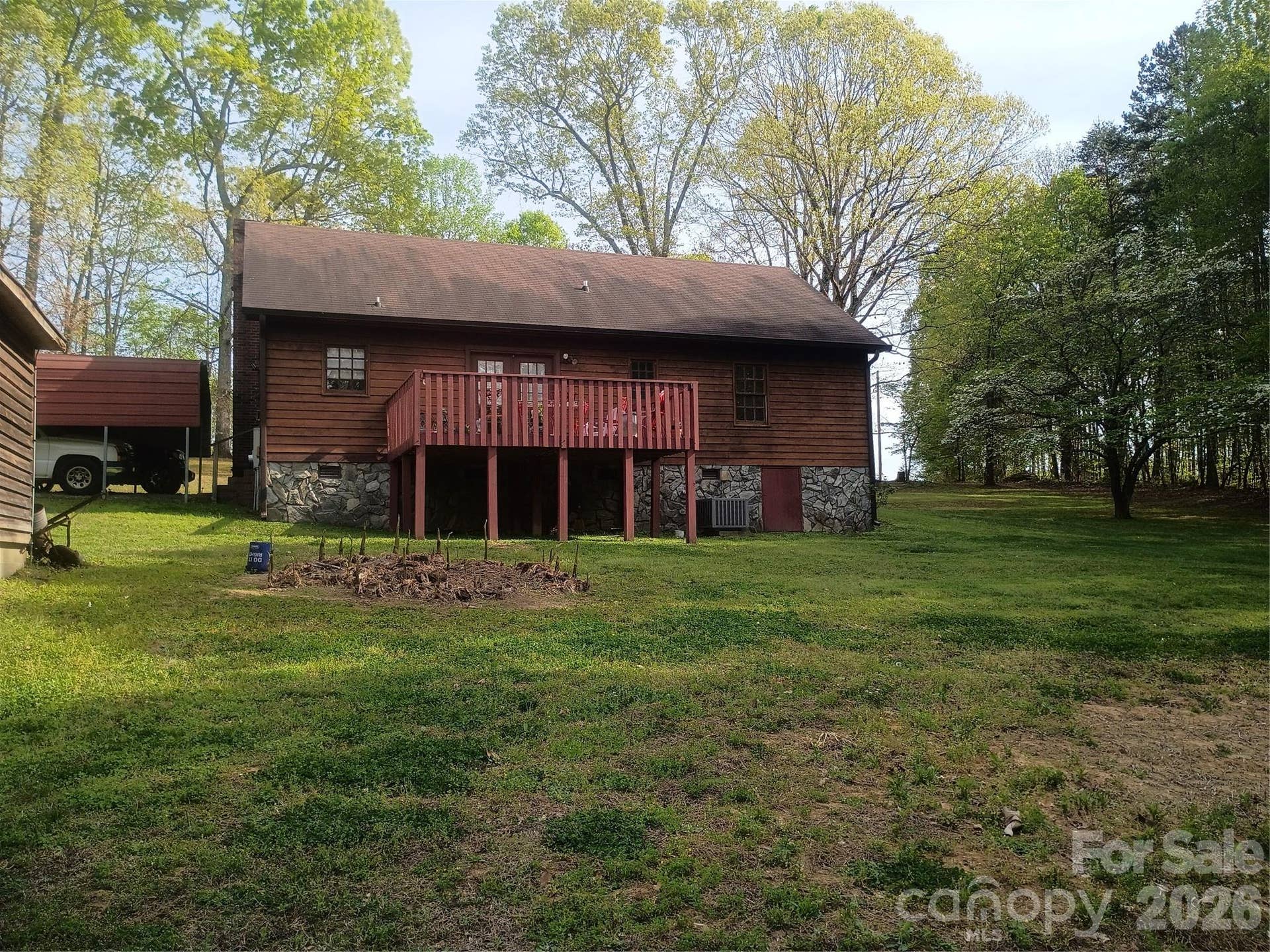 Back of home