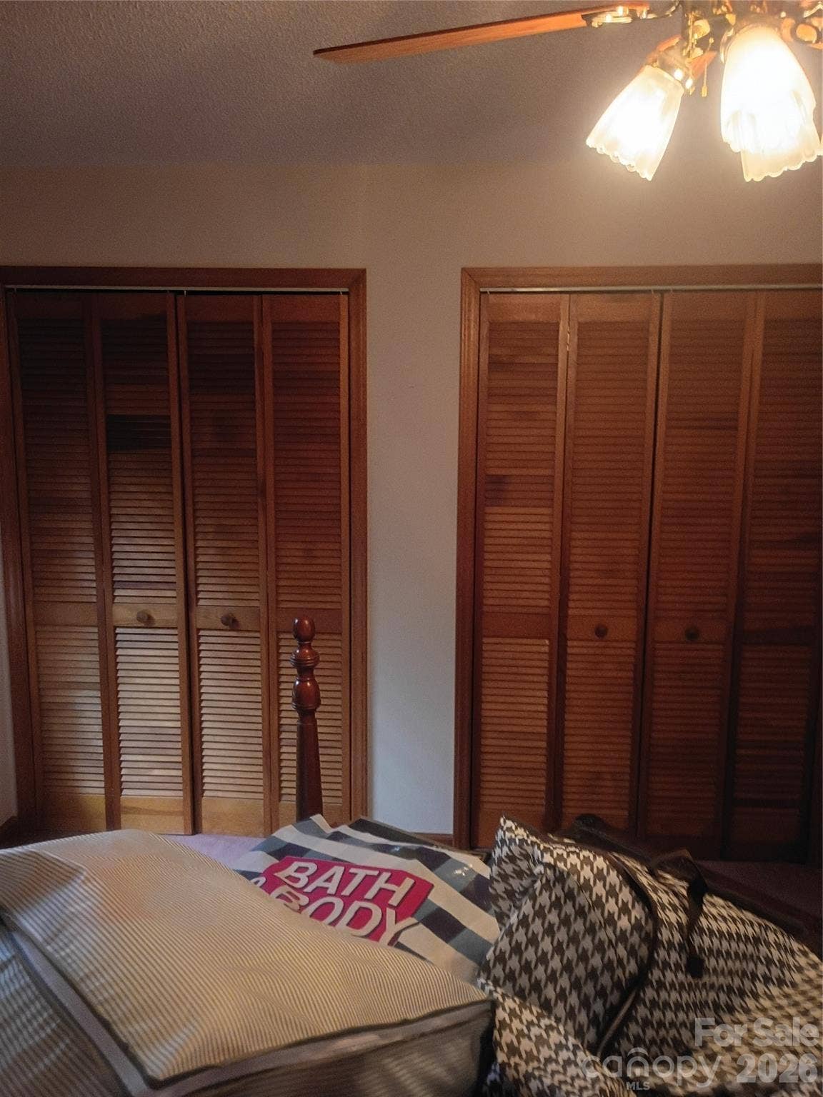 2nd Bedroom with double closets