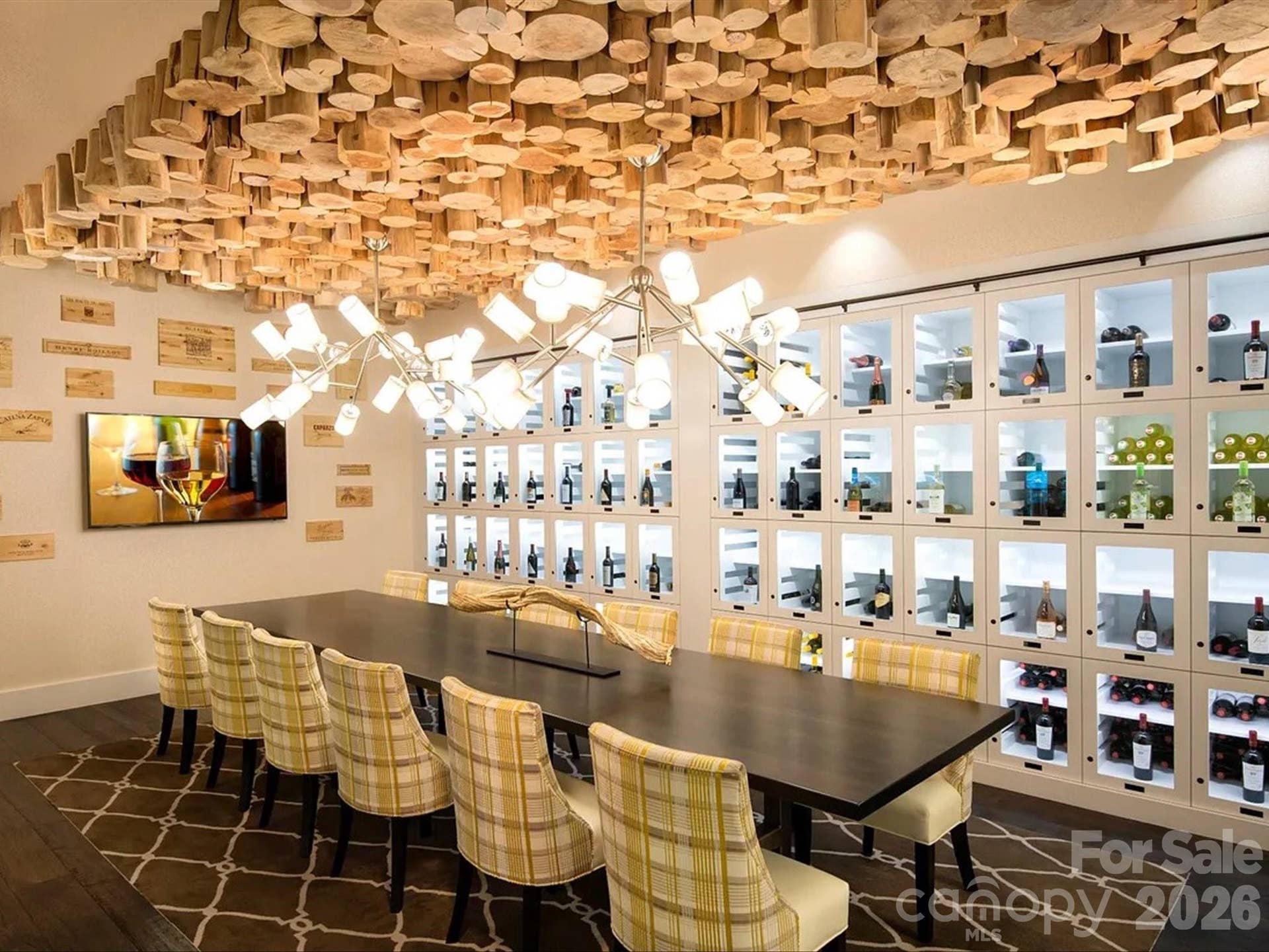 253 Stone Mountain Way, Denver, NC 28037 Wine Room at the Twin Mills Club