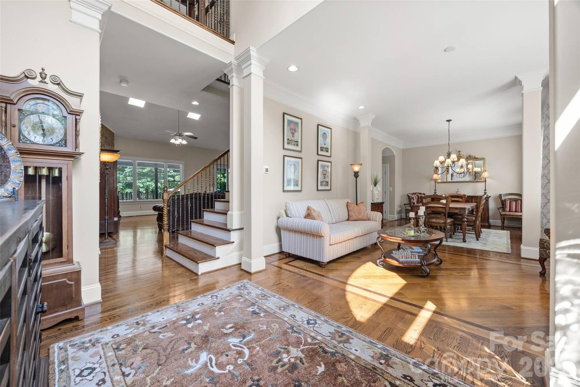 3417 Mayhew Forrest Lane, Mint Hill, NC 28227 Living Room and Dining Area