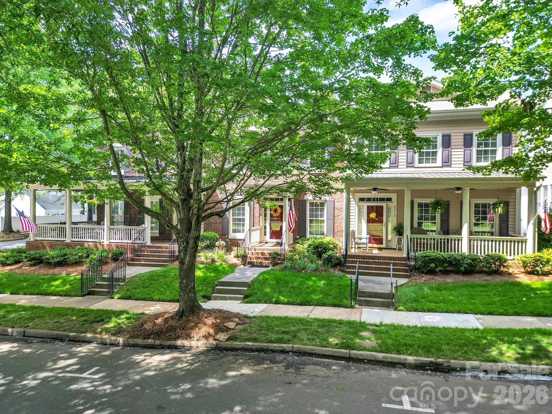 4214 Settler Heights Drive, Fort Mill, SC 29708 Front Exterior - Across from the Park and Adjacent to the Community Center, Pool, Playground, Tennis