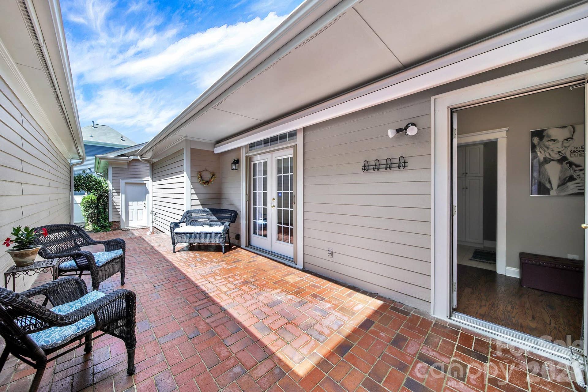 4214 Settler Heights Drive, Fort Mill, SC 29708 Brick Patio with Awning