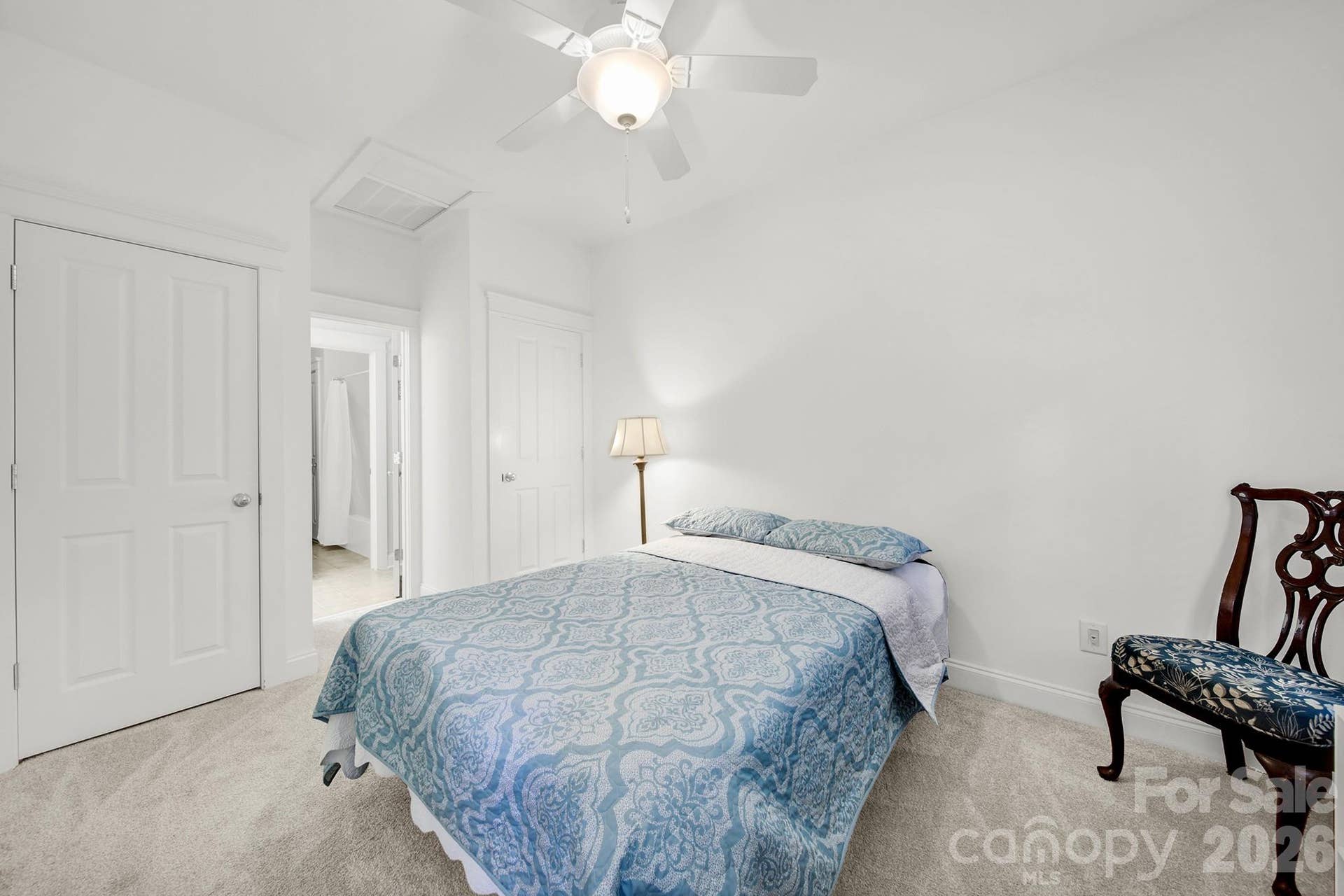 4214 Settler Heights Drive, Fort Mill, SC 29708 Upstairs Guest Room #2 - Attached Bath (Jack & Jill) with private sink & water closet.