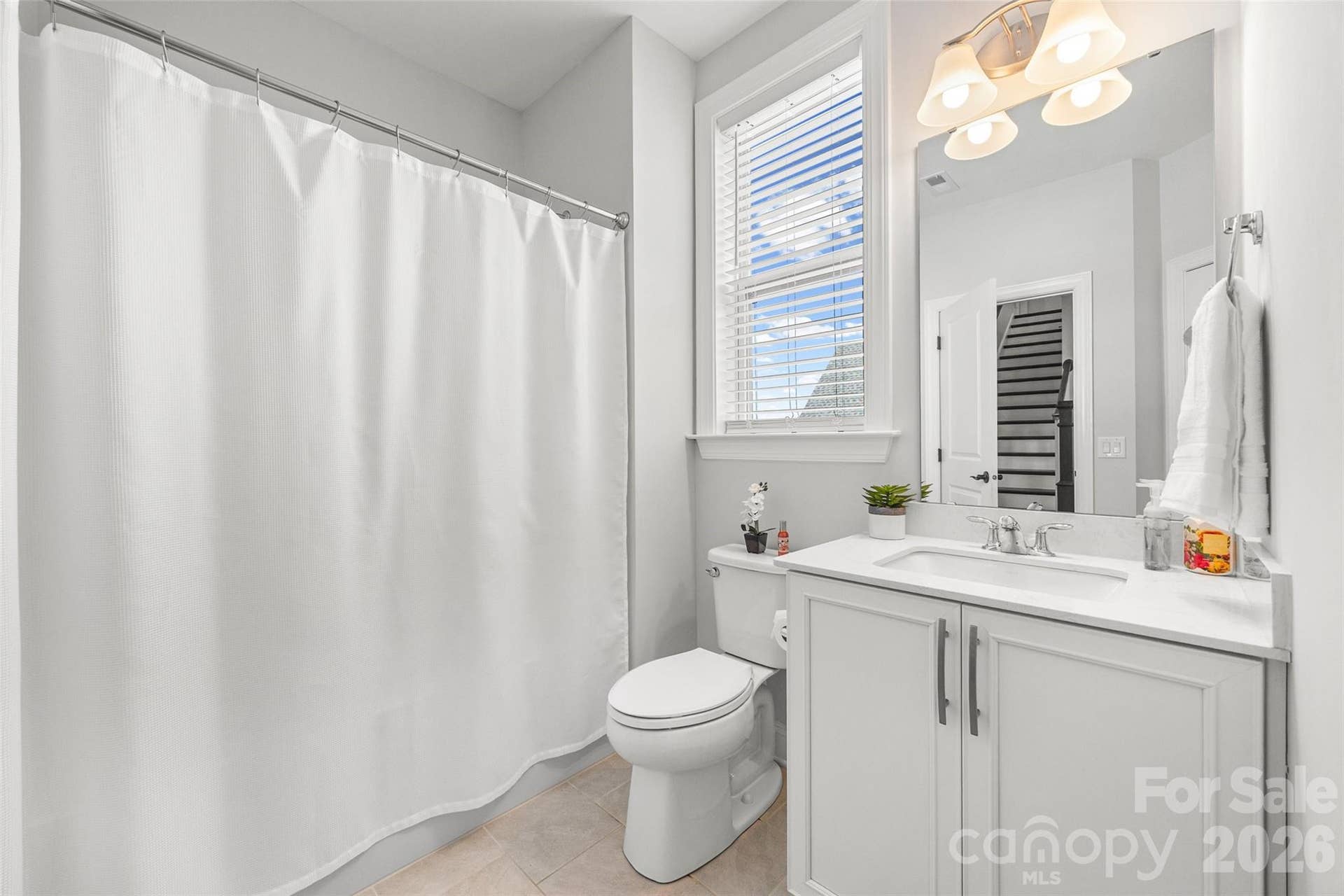 First floor full bathroom