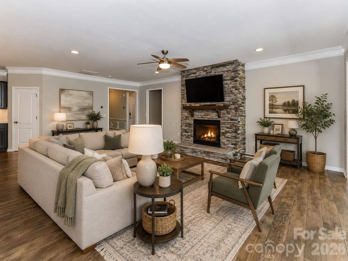15738 Reynolds Drive, Indian Land, SC 29707 Virtual Staged Family Room