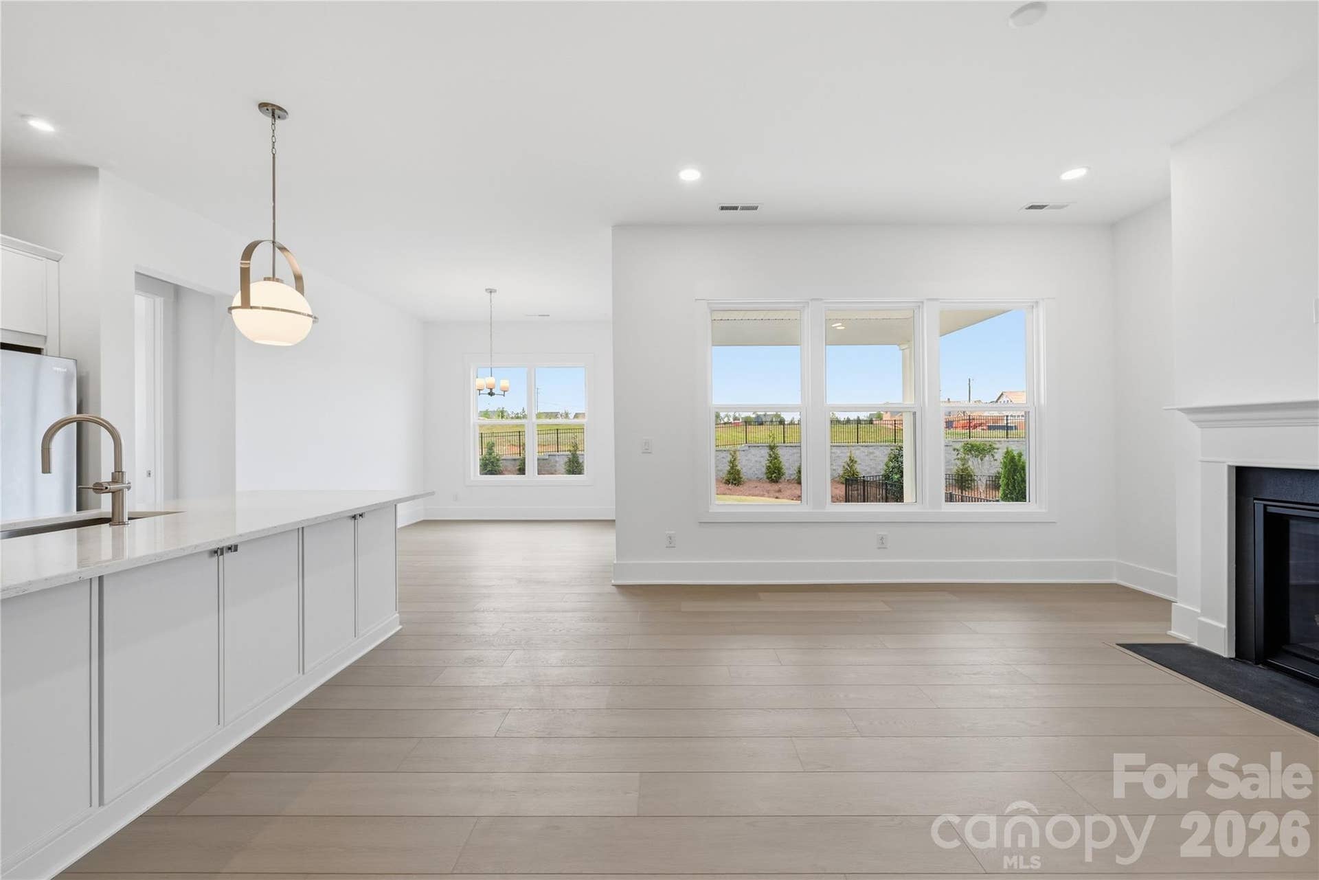 3671 Blue Pine Drive, #177, Indian Land, SC 29707 Versatile great room blending living, dining, and kitchen spaces.