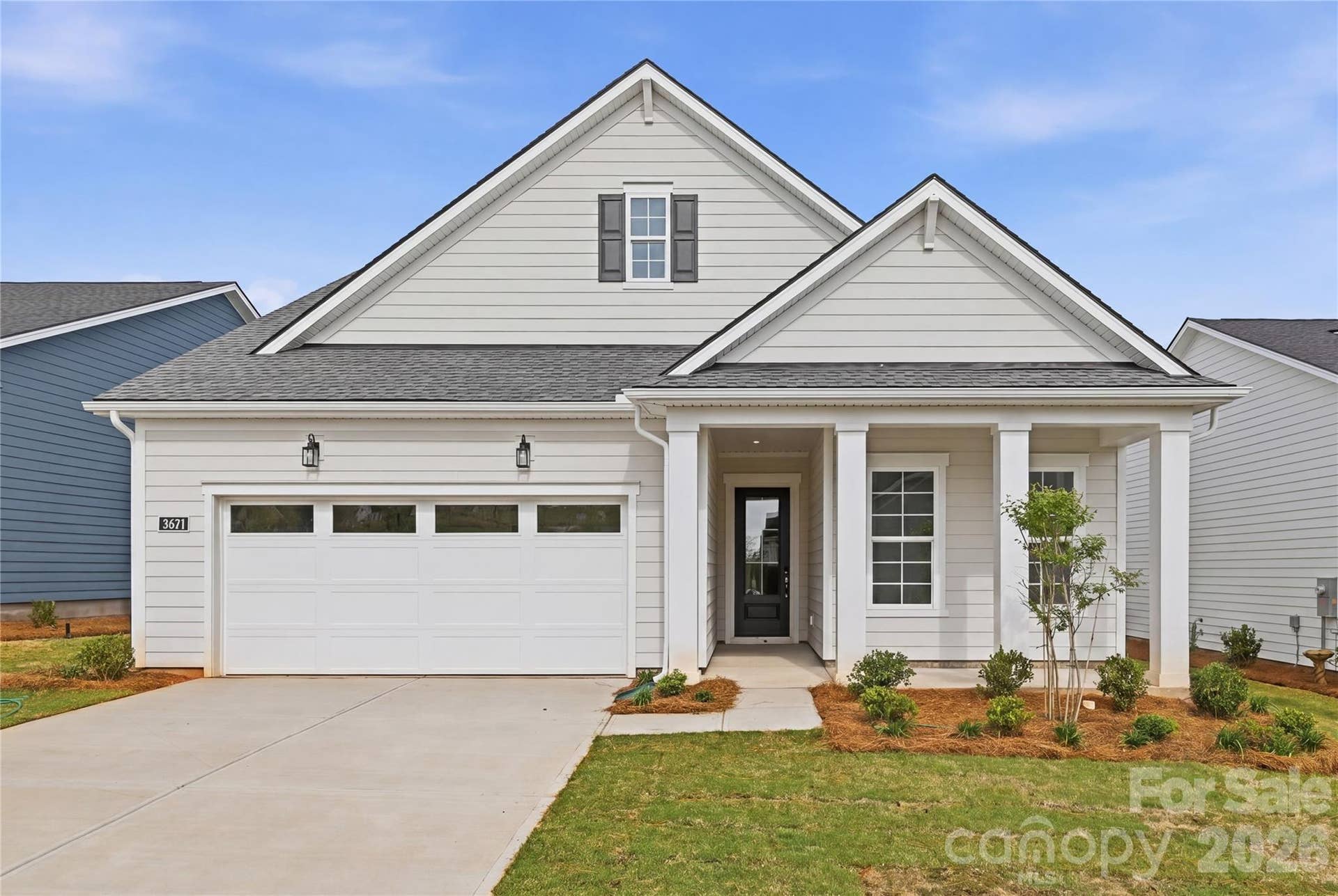 3671 Blue Pine Drive, #177, Indian Land, SC 29707 Charming architecture welcomes you home!