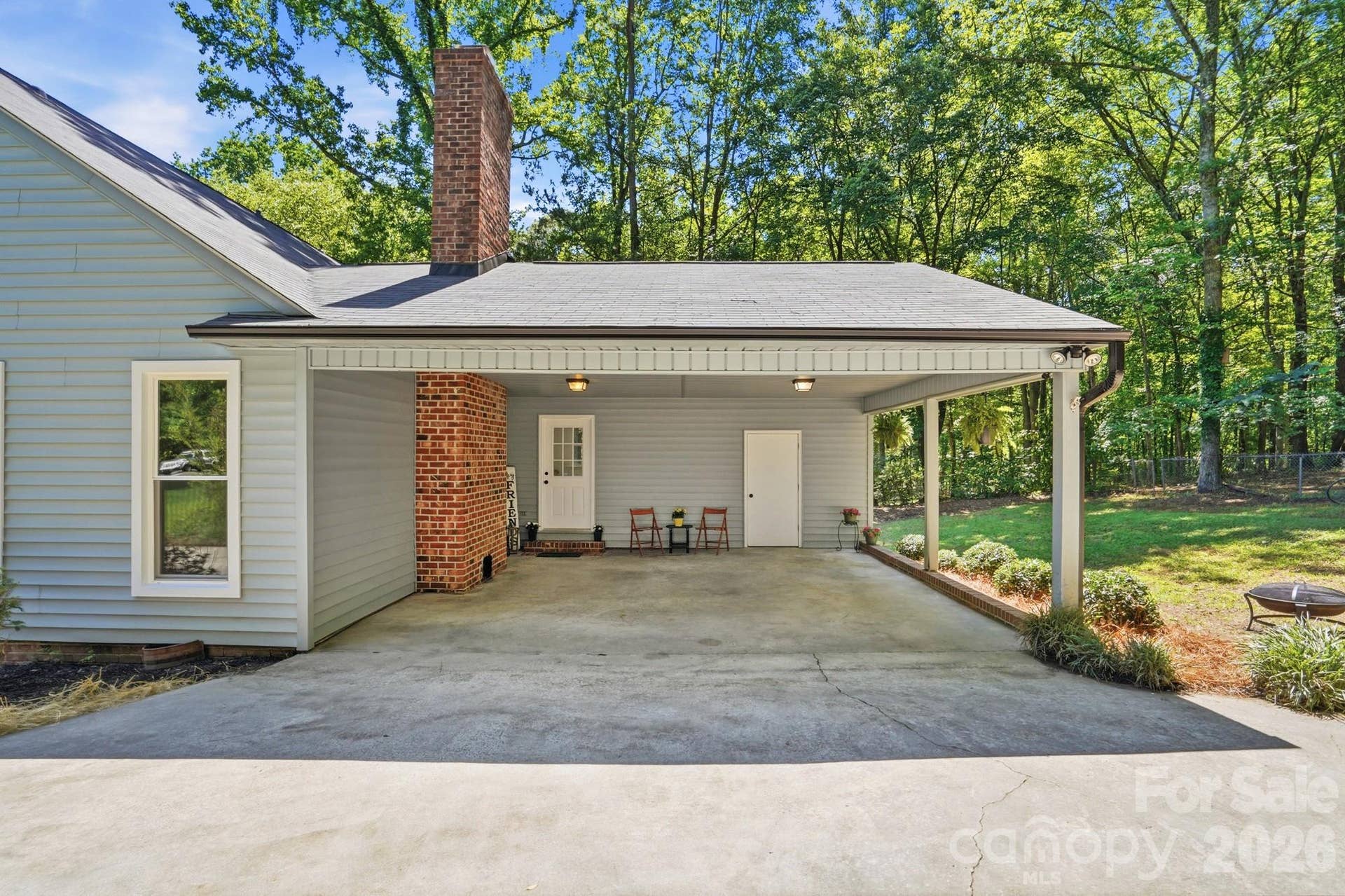 2 Car Garage Carport