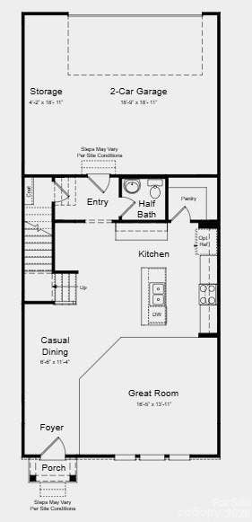 5565 Wolfpack Alley, Indian Land, SC 29707 Additional Highlights Include: White cabinets and LVP flooring on first floor