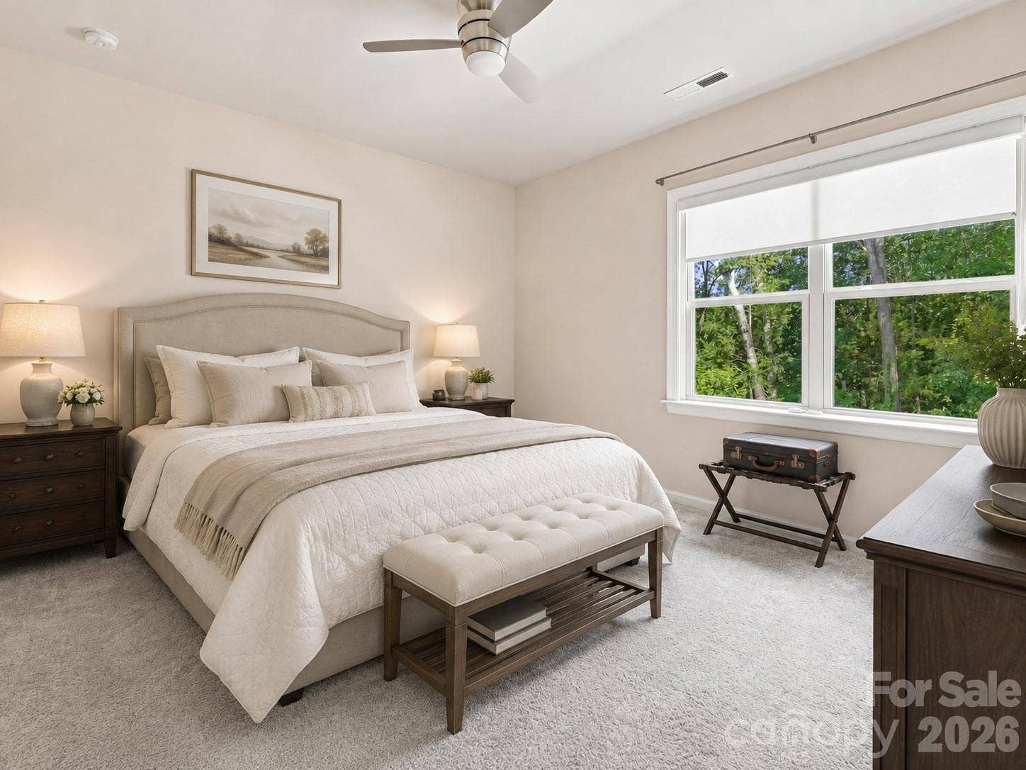 5701 Regal Way, Indian Land, SC 29707 Virtually staged 3rd guest bedroom upstairs