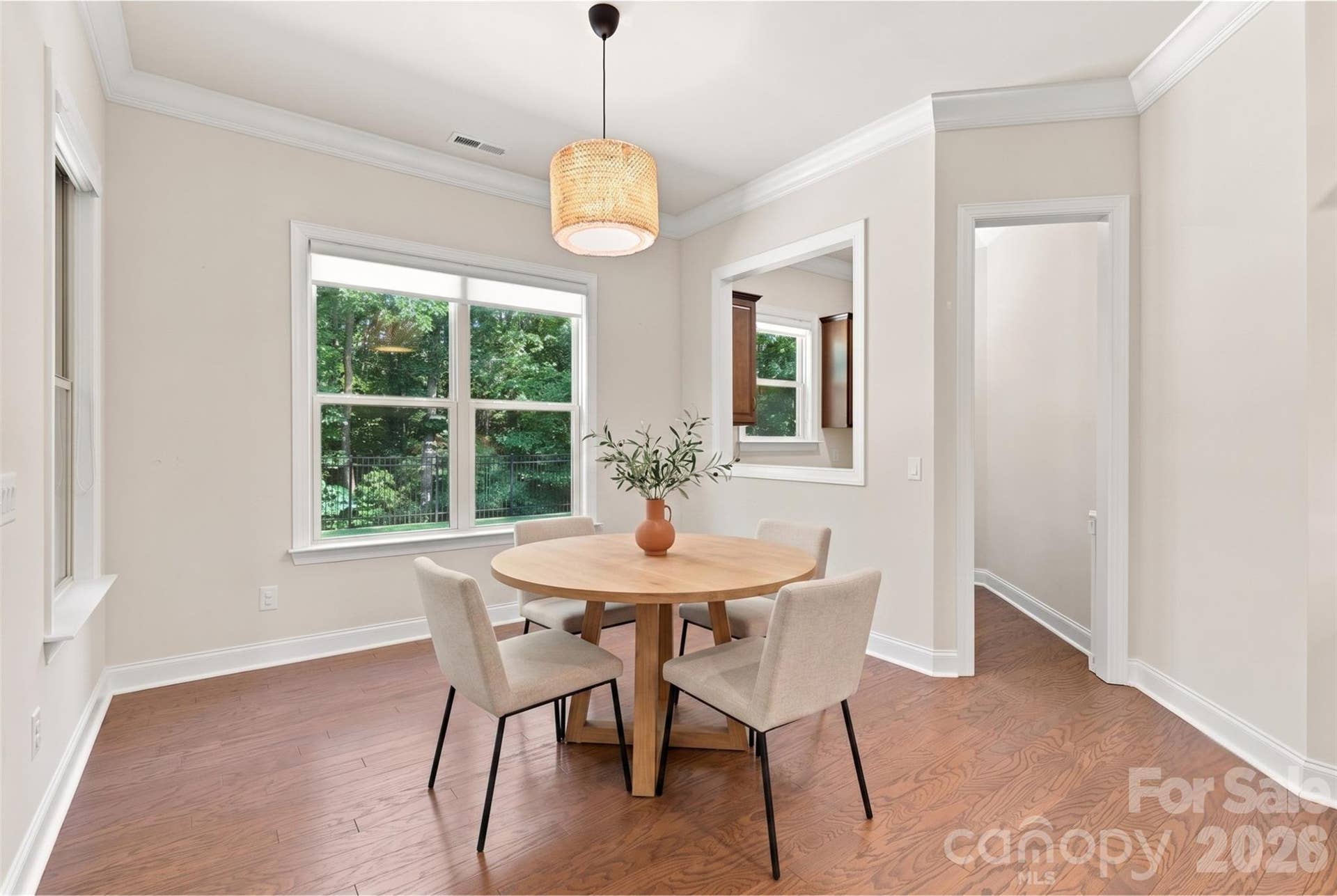 5701 Regal Way, Indian Land, SC 29707 Virtually staged breakfast nook.
