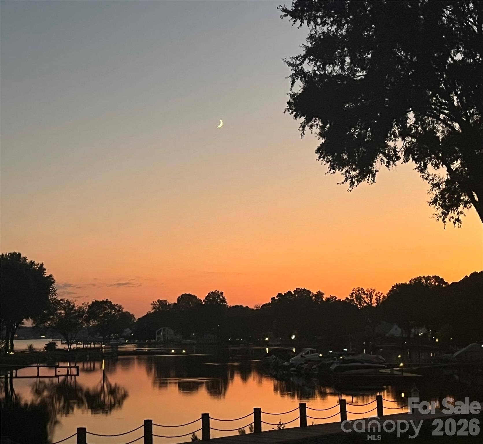 Enjoy beautiful sunsets from inside or out!