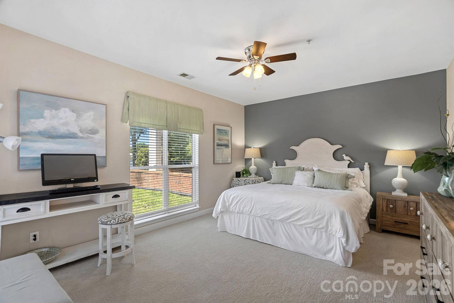 Spacious primary suite, also with Lake Norman views!