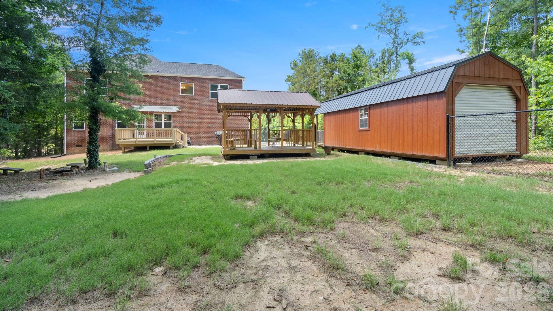 436 Longhorn Drive, Rock Hill, SC 29732 Gazebo and Large Shed with Electric