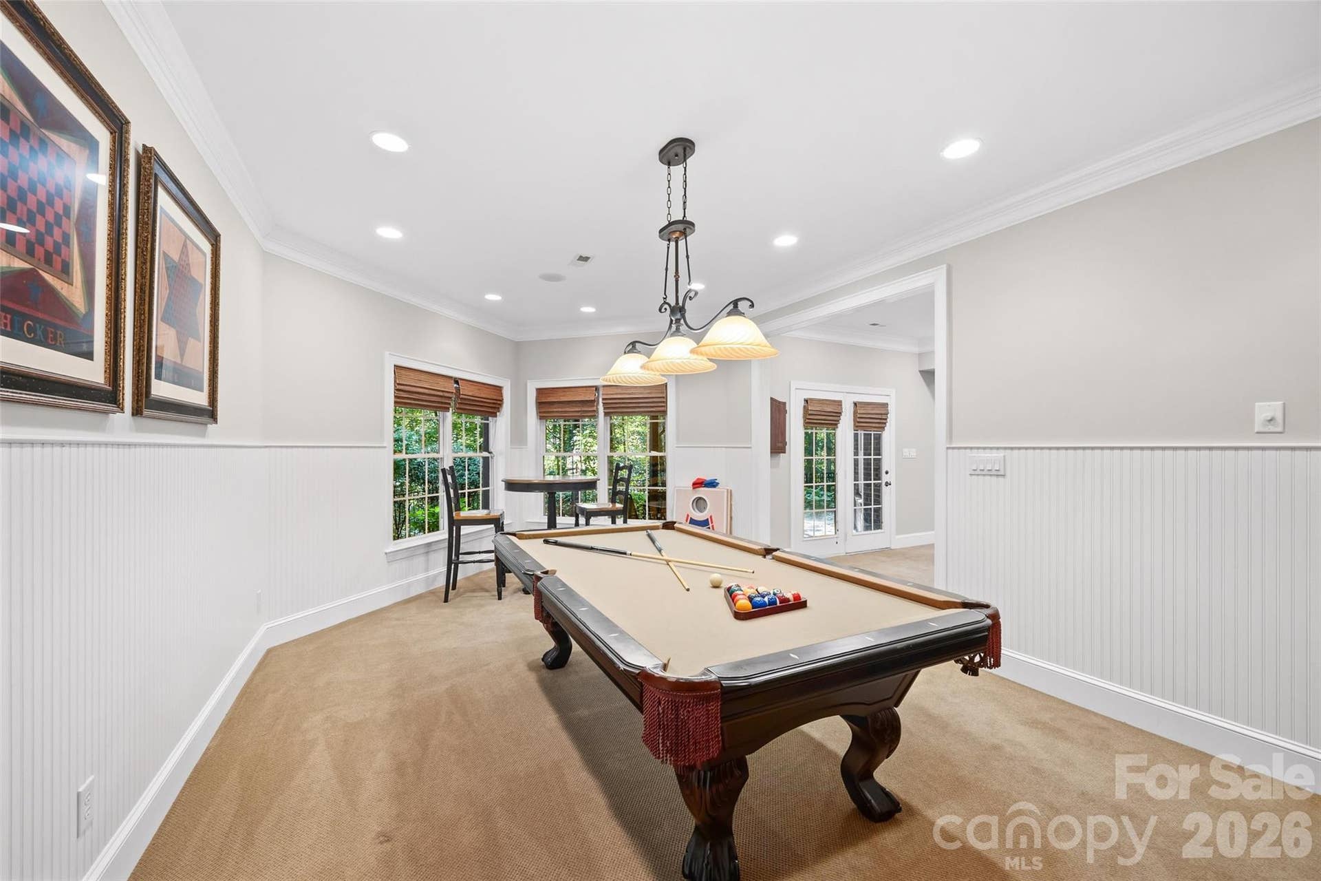 2539 Grimmersborough Lane, Charlotte, NC 28270 Billiard room