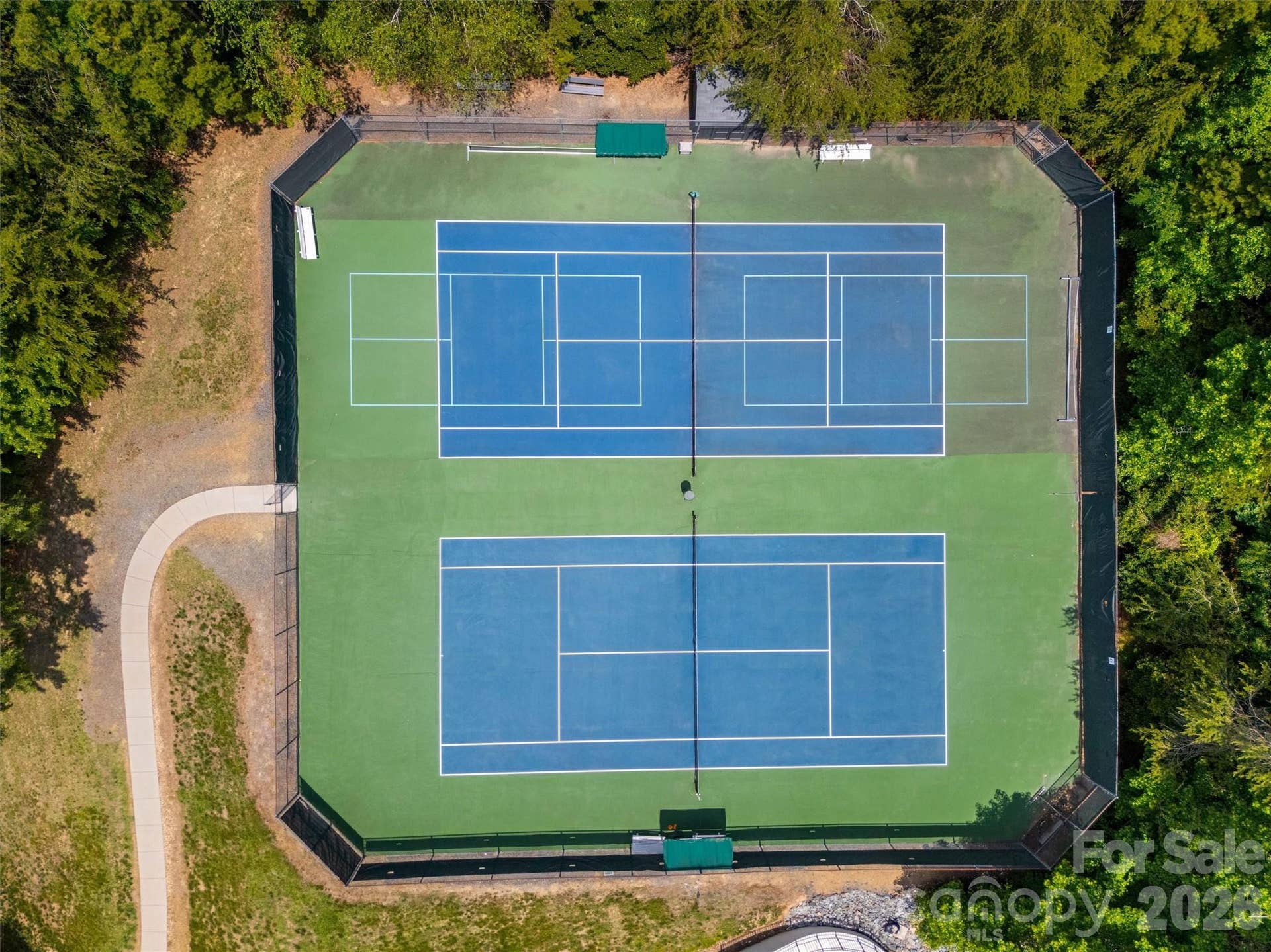 2539 Grimmersborough Lane, Charlotte, NC 28270 Providence Plantation tennis and pickleball courts