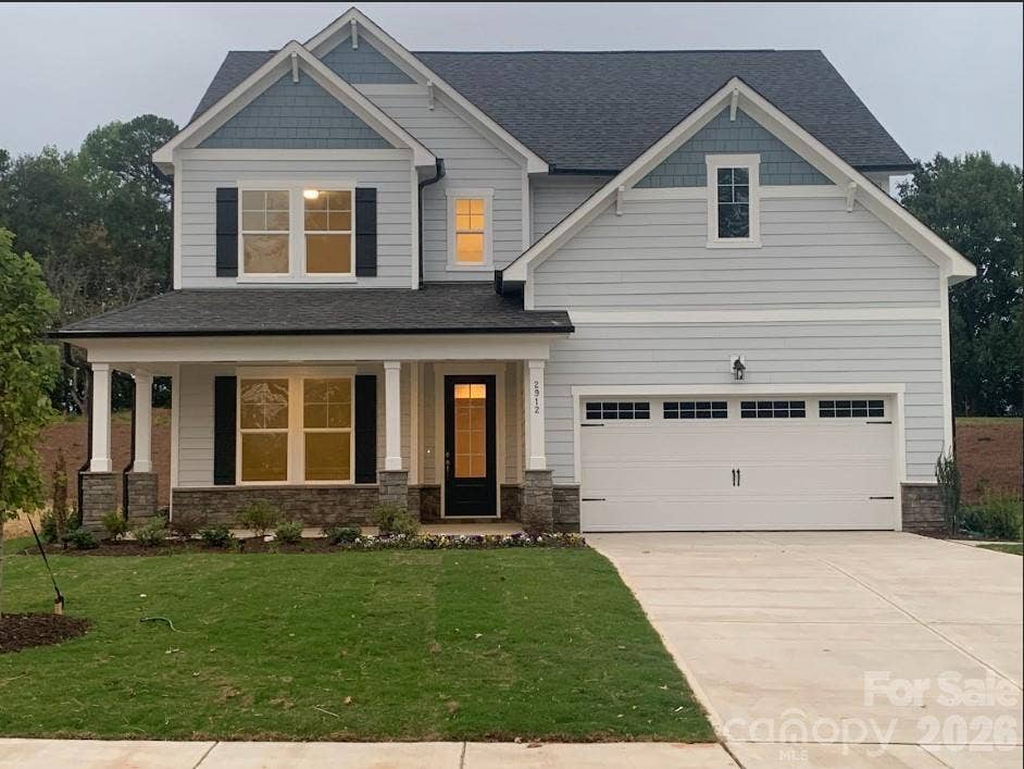2934 Audubon Ridge Drive, #12, Belmont, NC 28012 3 Story Hickory IID (neighborhood model home)