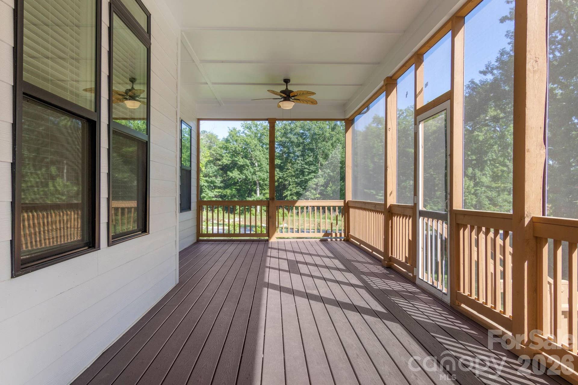 Back screened-in porch