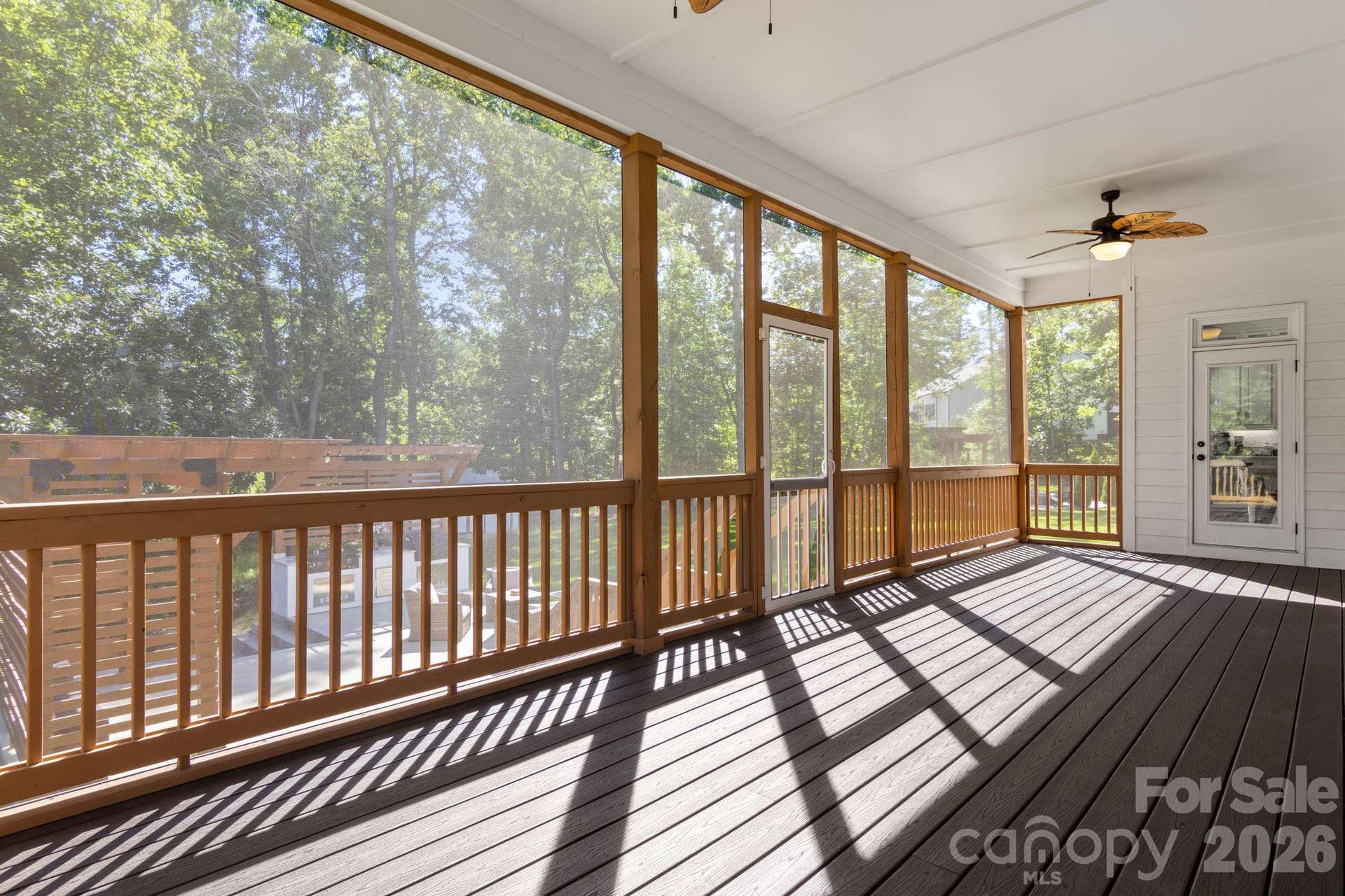 Back screened-in porch