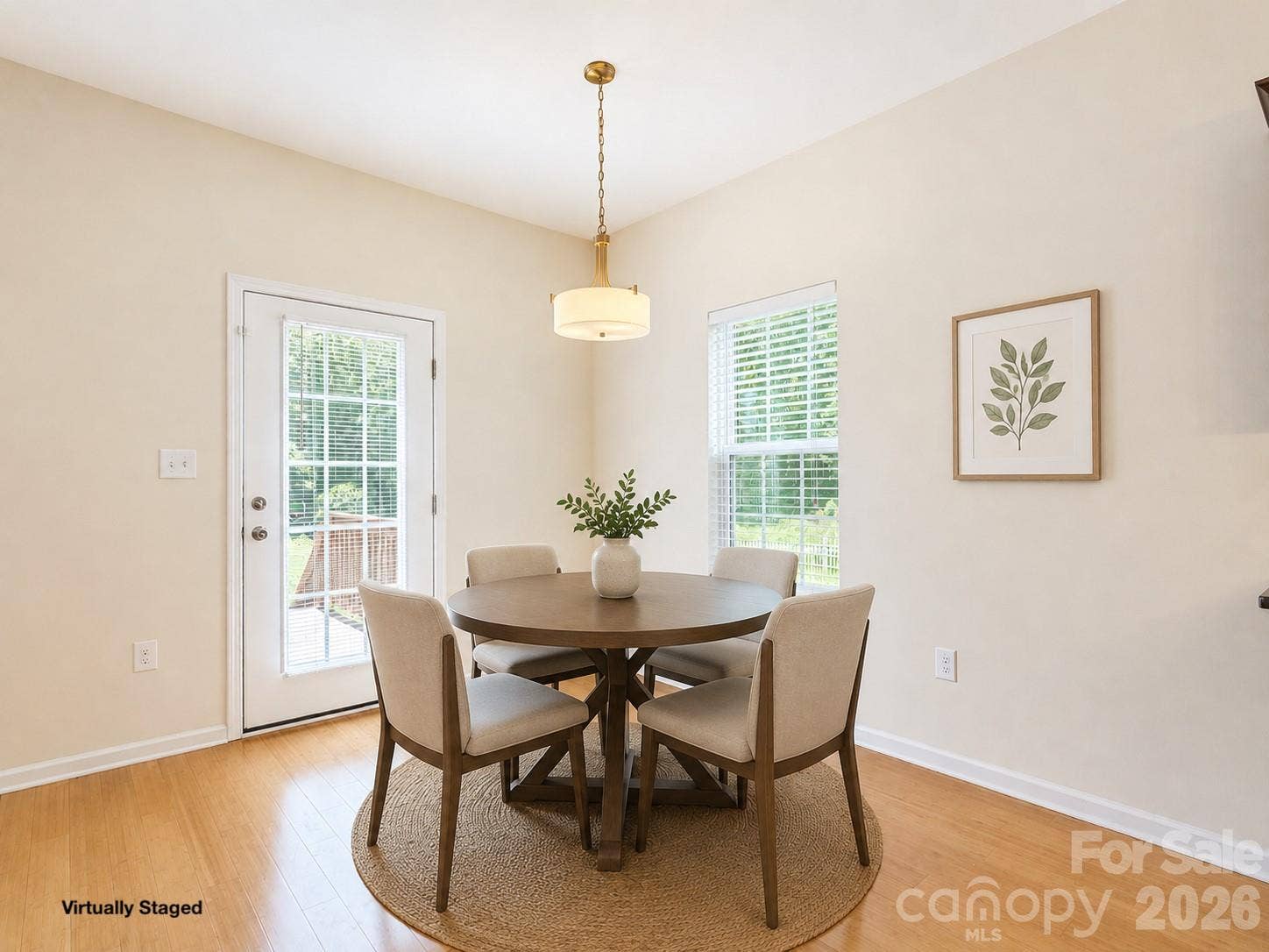115 High Bluff Circle, Mooresville, NC 28115 Open Dinning Area Overlooking Backyard