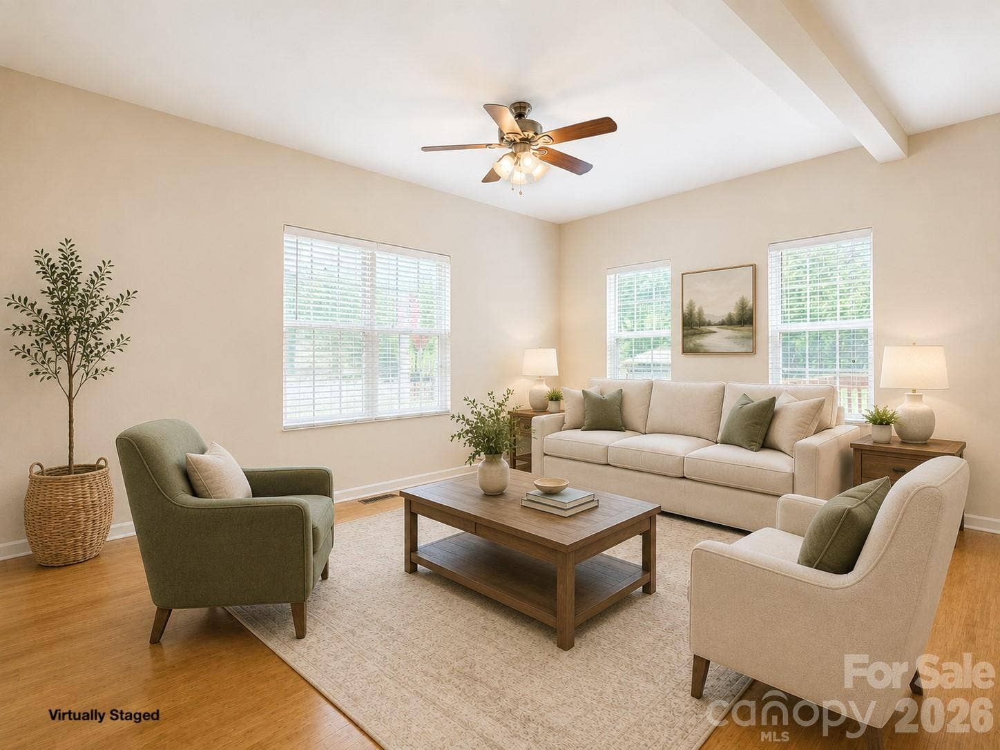 115 High Bluff Circle, Mooresville, NC 28115 Living Room with lots of Natural Light