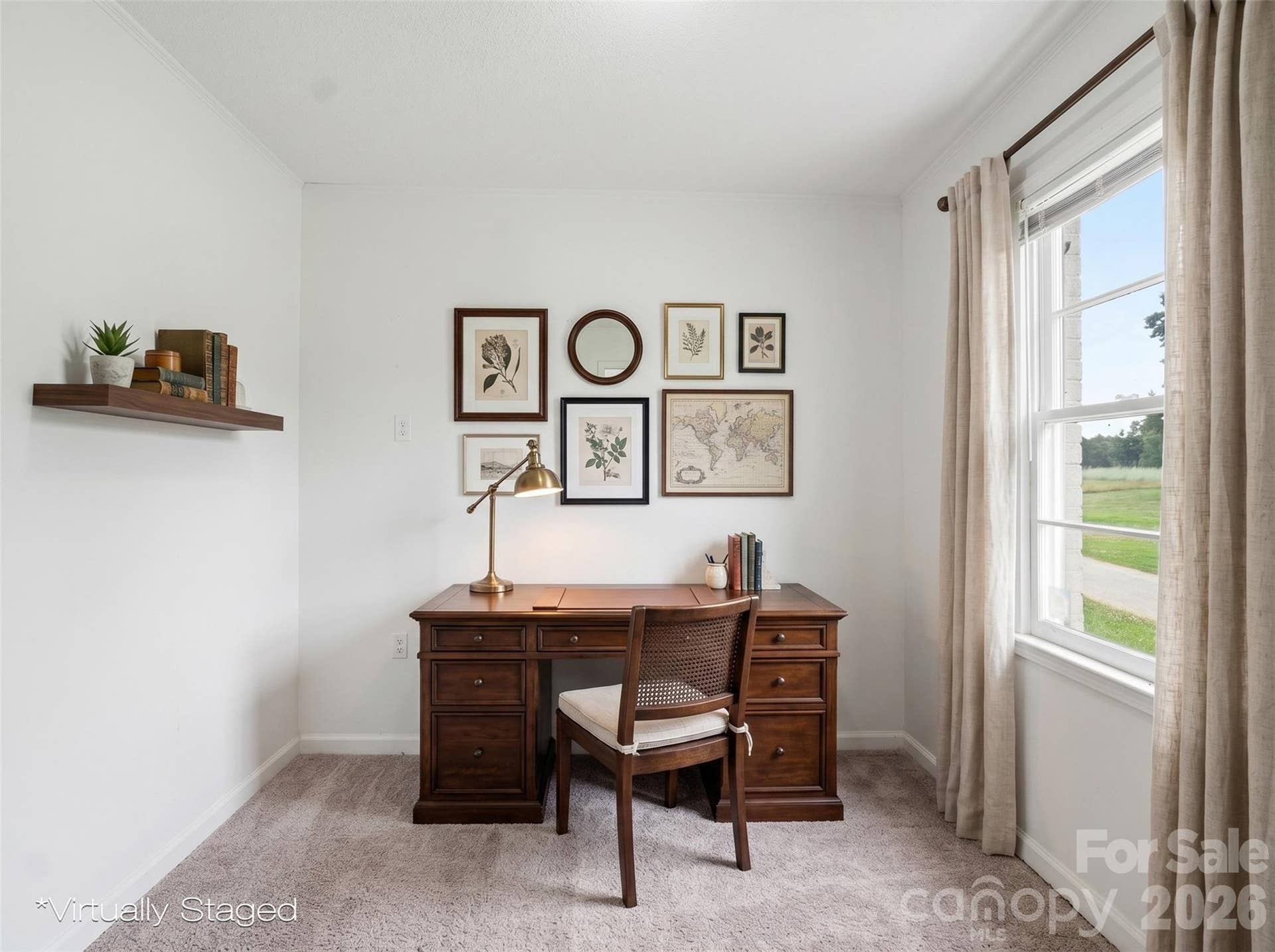 2698 Greenwood Road, Rock Hill, SC 29730 Virtually staged sitting room off the primary bedroom