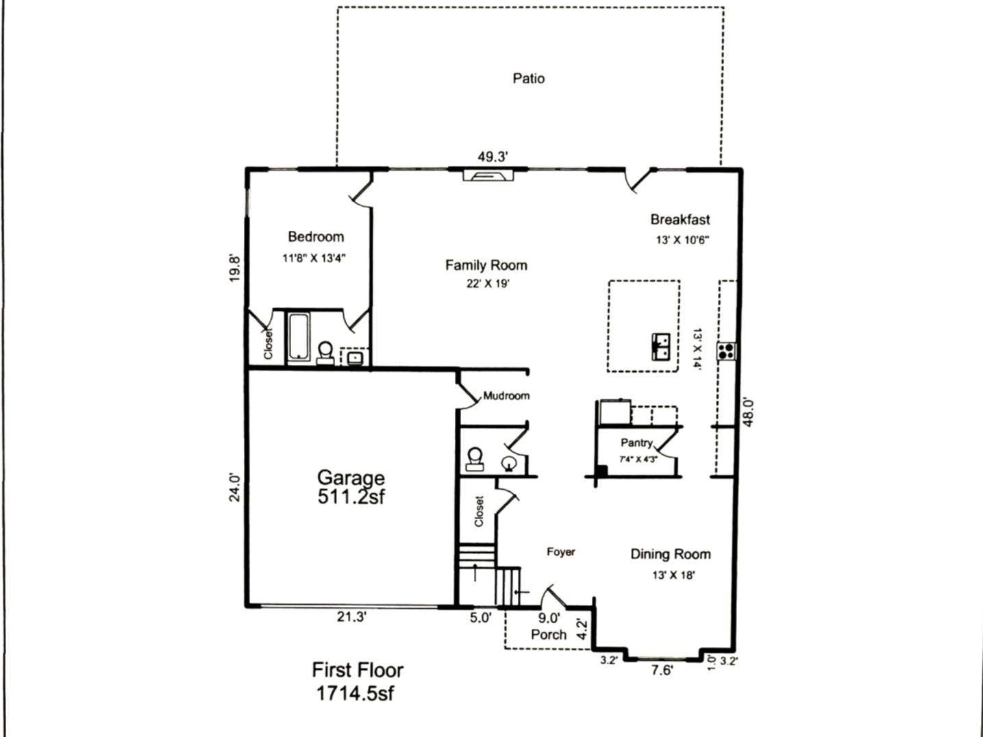 Floor Plan - 1st Floor