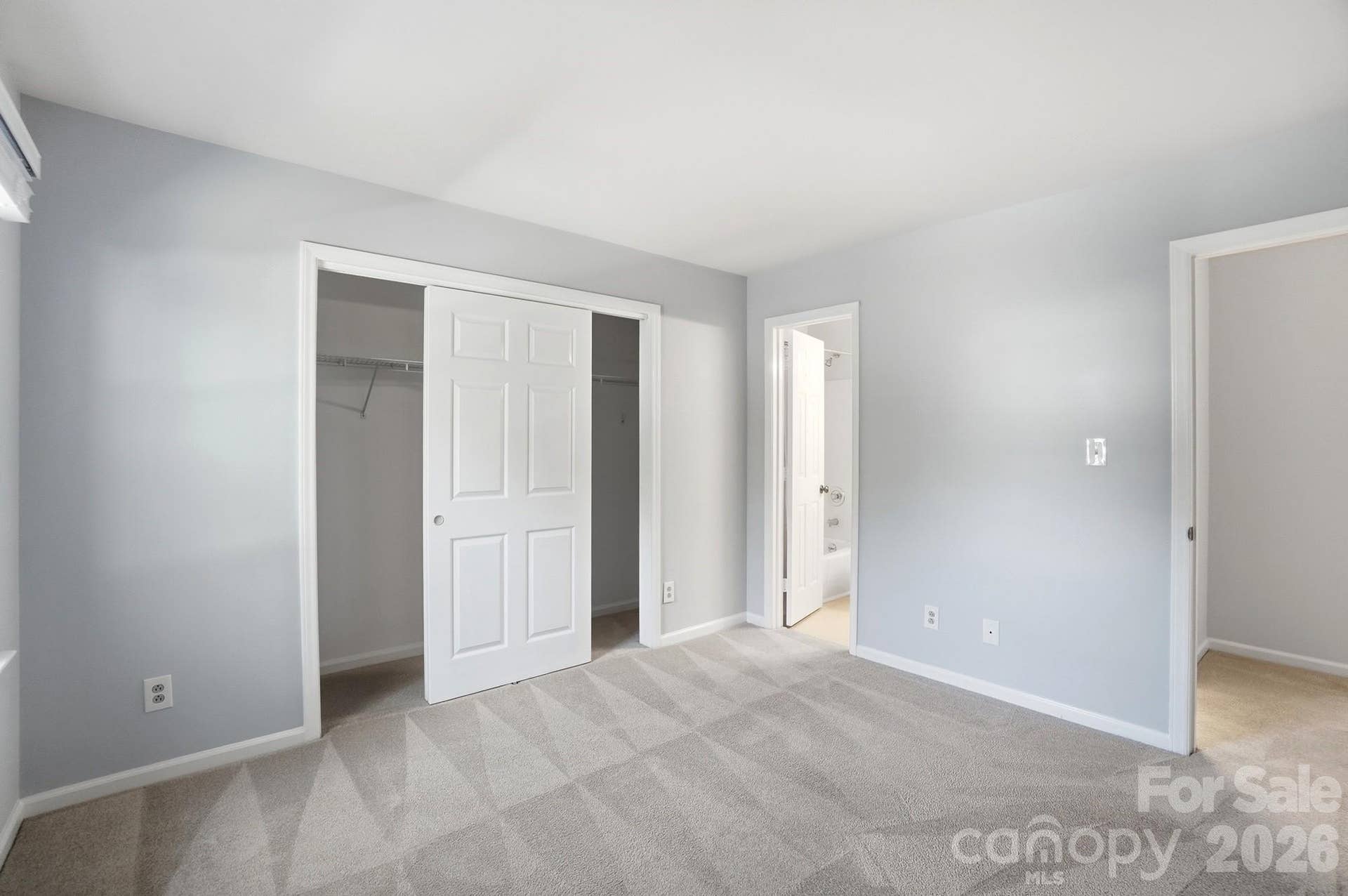 Second Bedroom w/Entry into Hall Bathroom