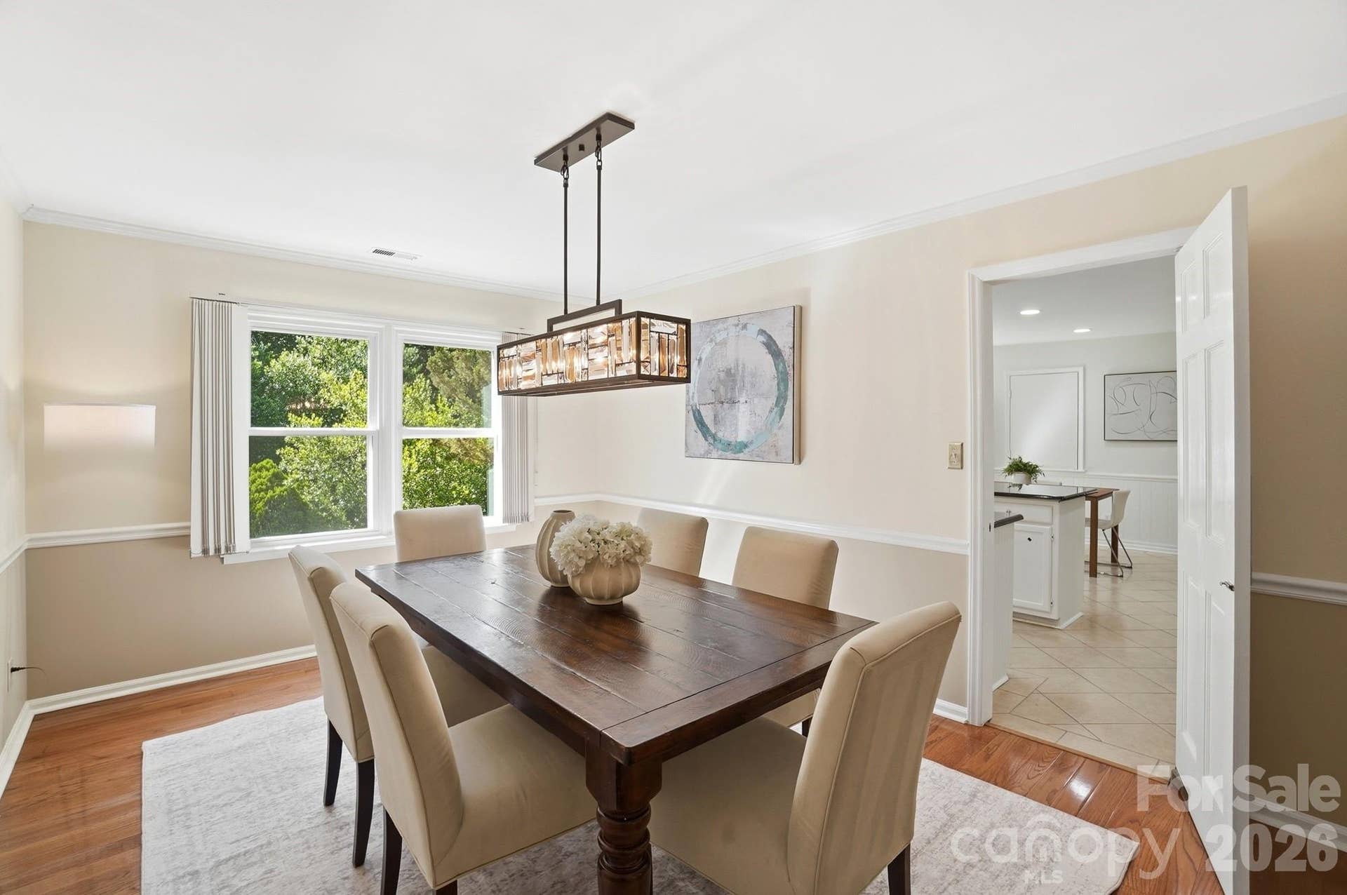 Dining Room w/Entry into Kitchen
