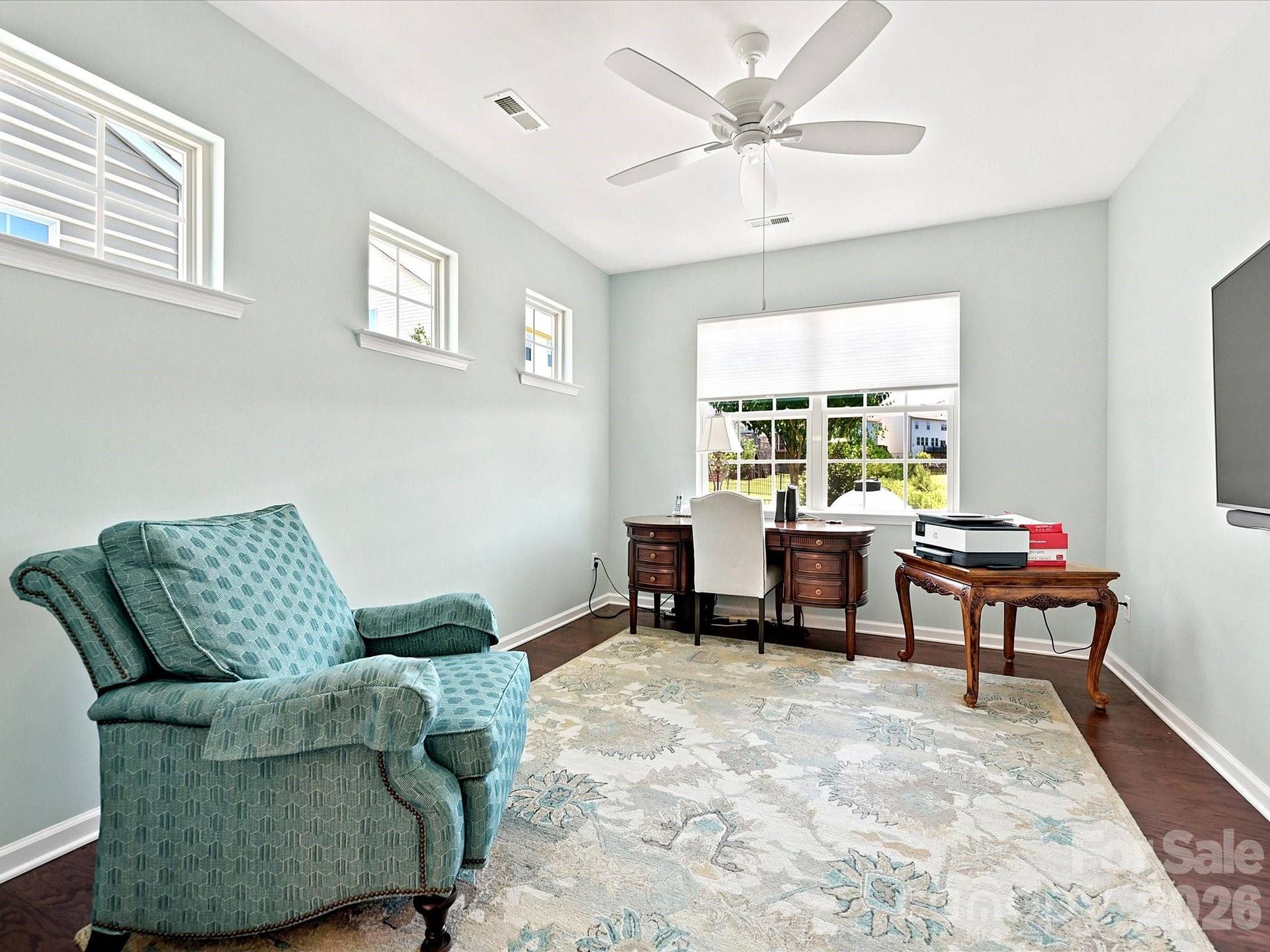Office/study with French doors
